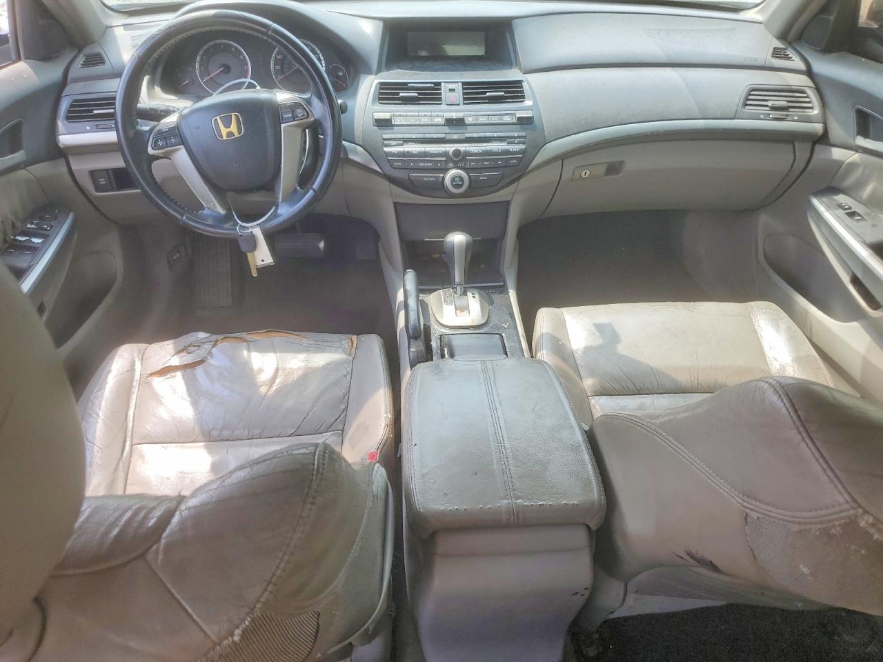 2009 Honda Accord Exl Gray vin: 1HGCP368X9A035466