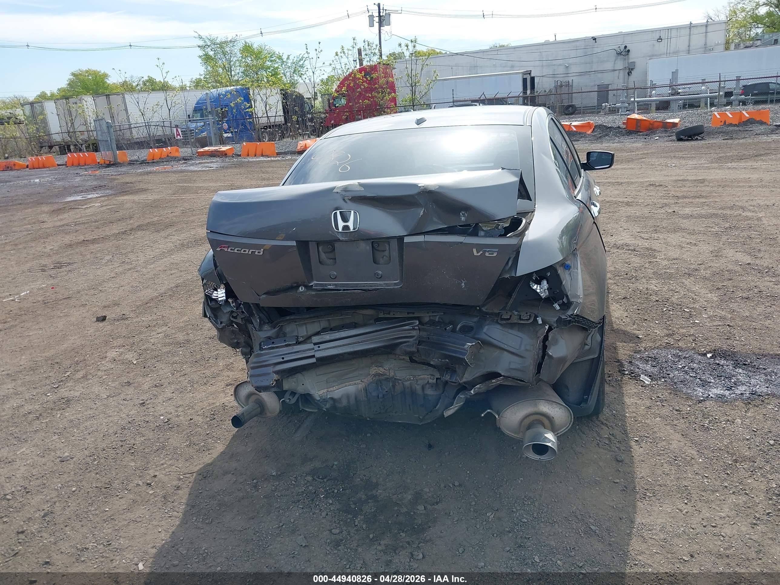 2009 Honda Accord 3.5 Ex-l Gray vin: 1HGCP368X9A042398