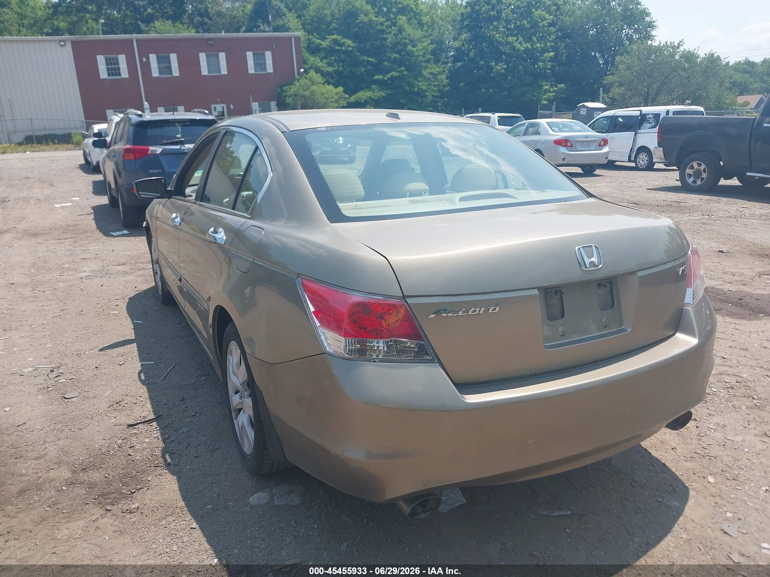 2009 Honda Accord 3.5 Ex-l Gold vin: 1HGCP368X9A042689