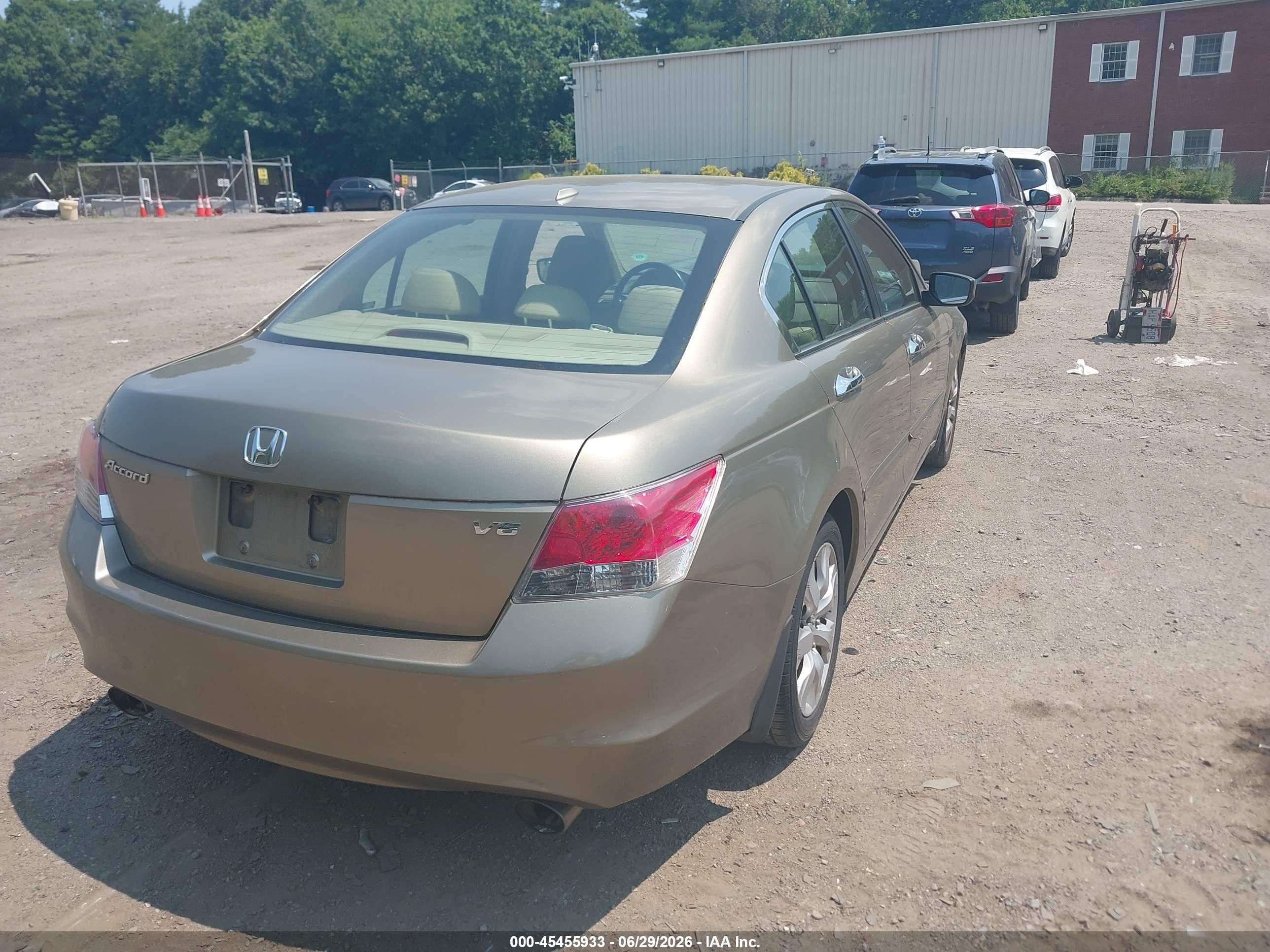 2009 Honda Accord 3.5 Ex-l Gold vin: 1HGCP368X9A042689
