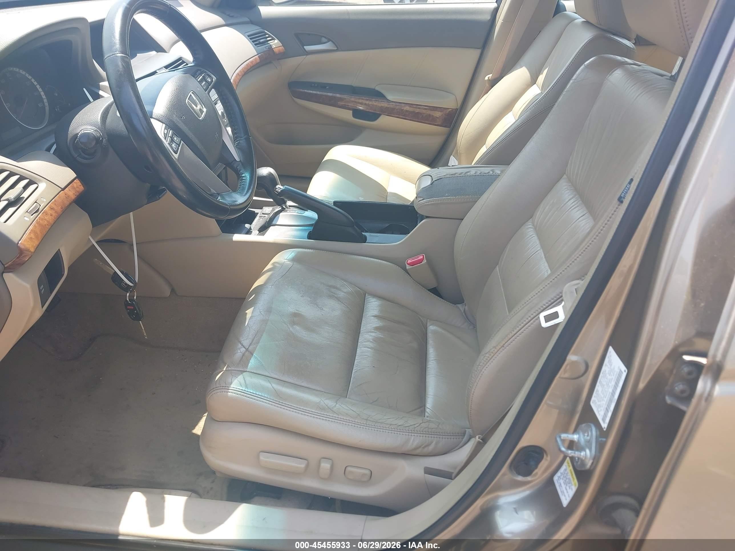 2009 Honda Accord 3.5 Ex-l Gold vin: 1HGCP368X9A042689