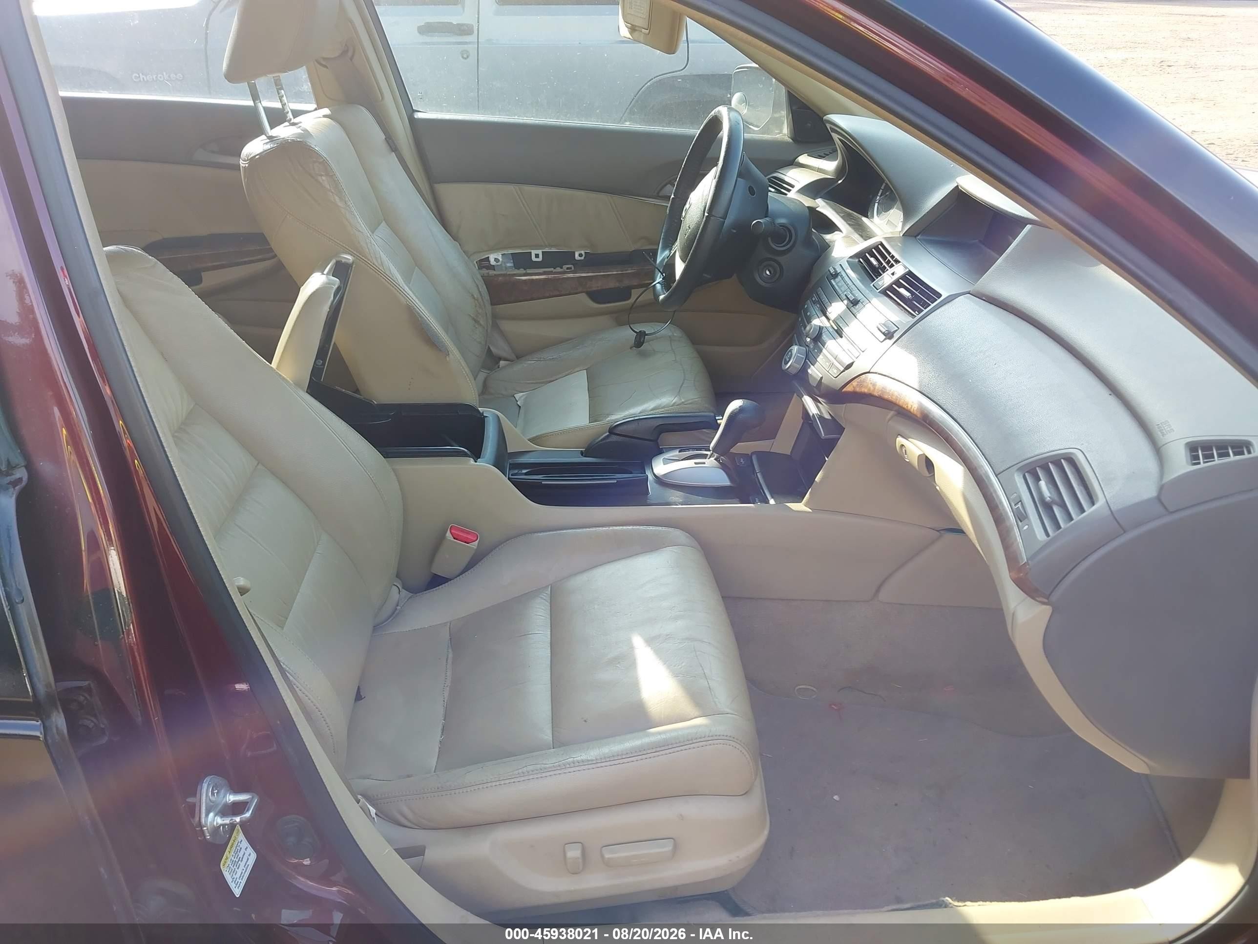 2009 Honda Accord 3.5 Ex-l Black vin: 1HGCP368X9A045785