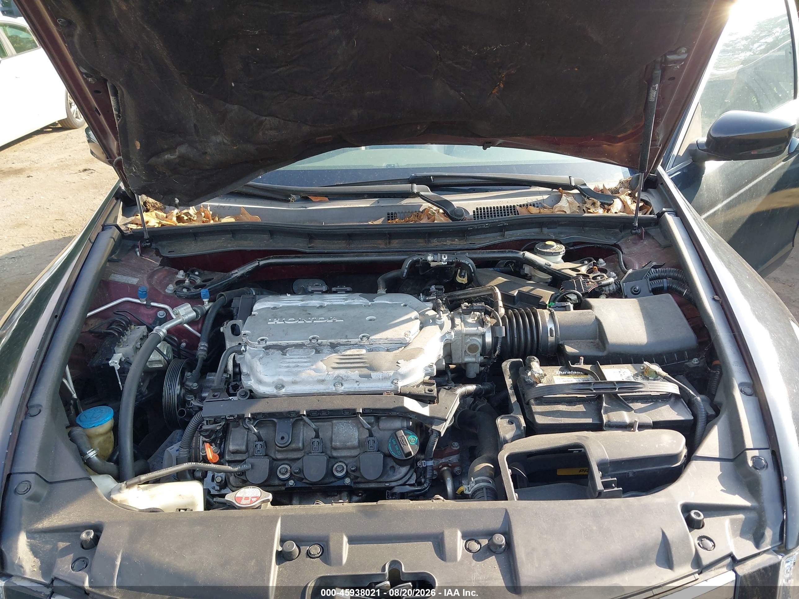 2009 Honda Accord 3.5 Ex-l Black vin: 1HGCP368X9A045785