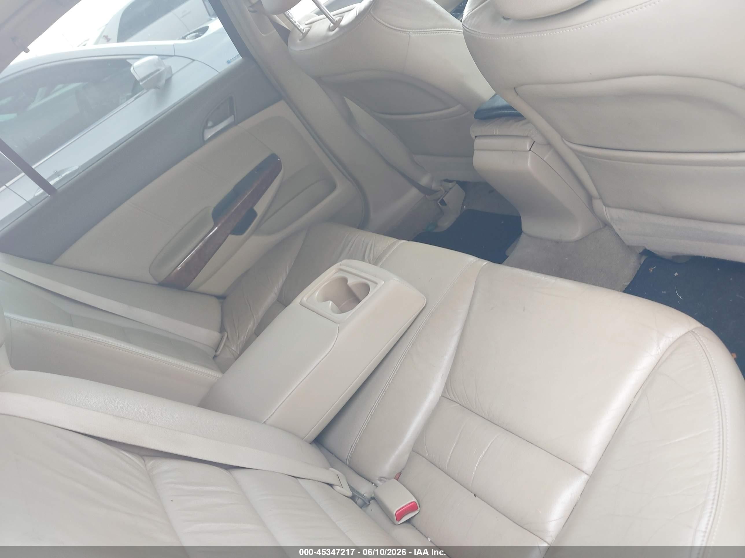 2009 Honda Accord 3.5 Ex-l Burgundy vin: 1HGCP368X9A048010