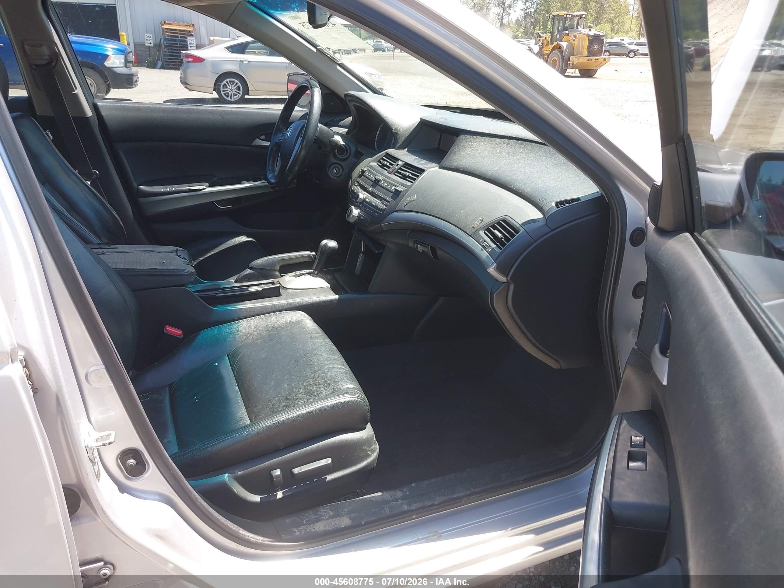 2009 Honda Accord 3.5 Ex-l Silver vin: 1HGCP368X9A048105