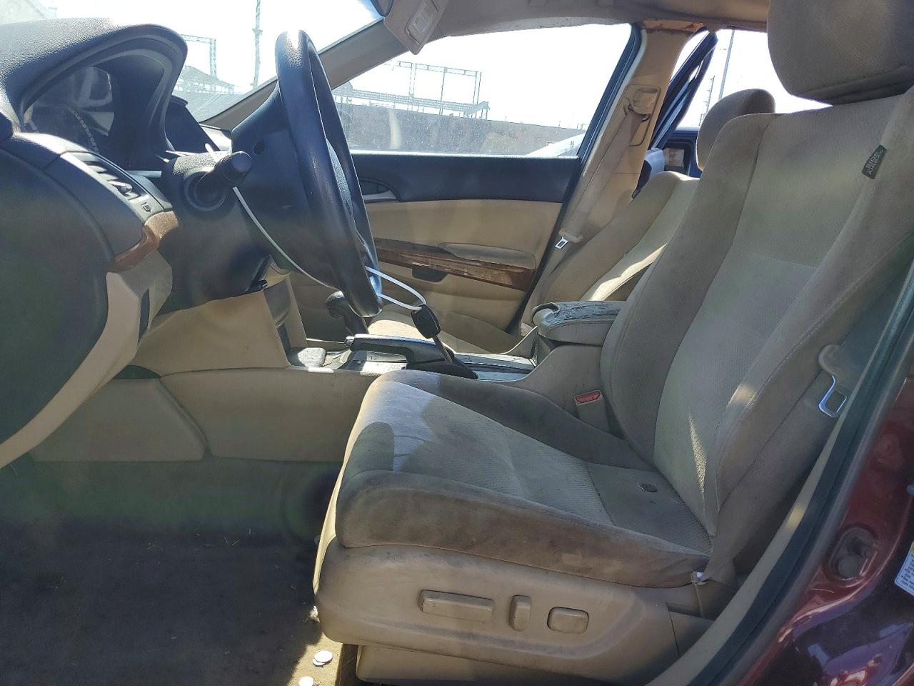 2011 Honda Accord Ex Burgundy vin: 1HGCP3F70BA015949