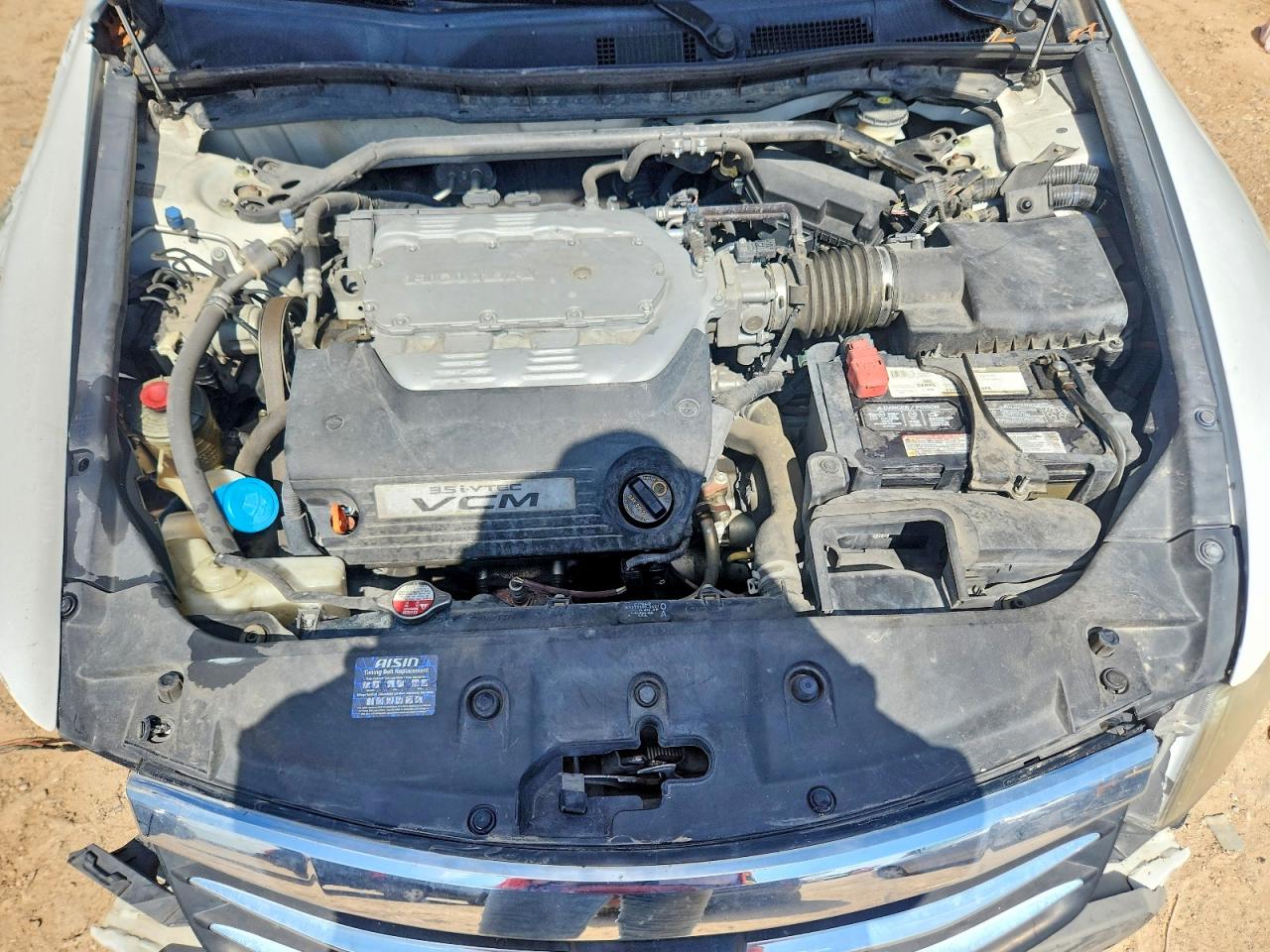 2012 Honda Accord Ex Белый vin: 1HGCP3F71CA024323