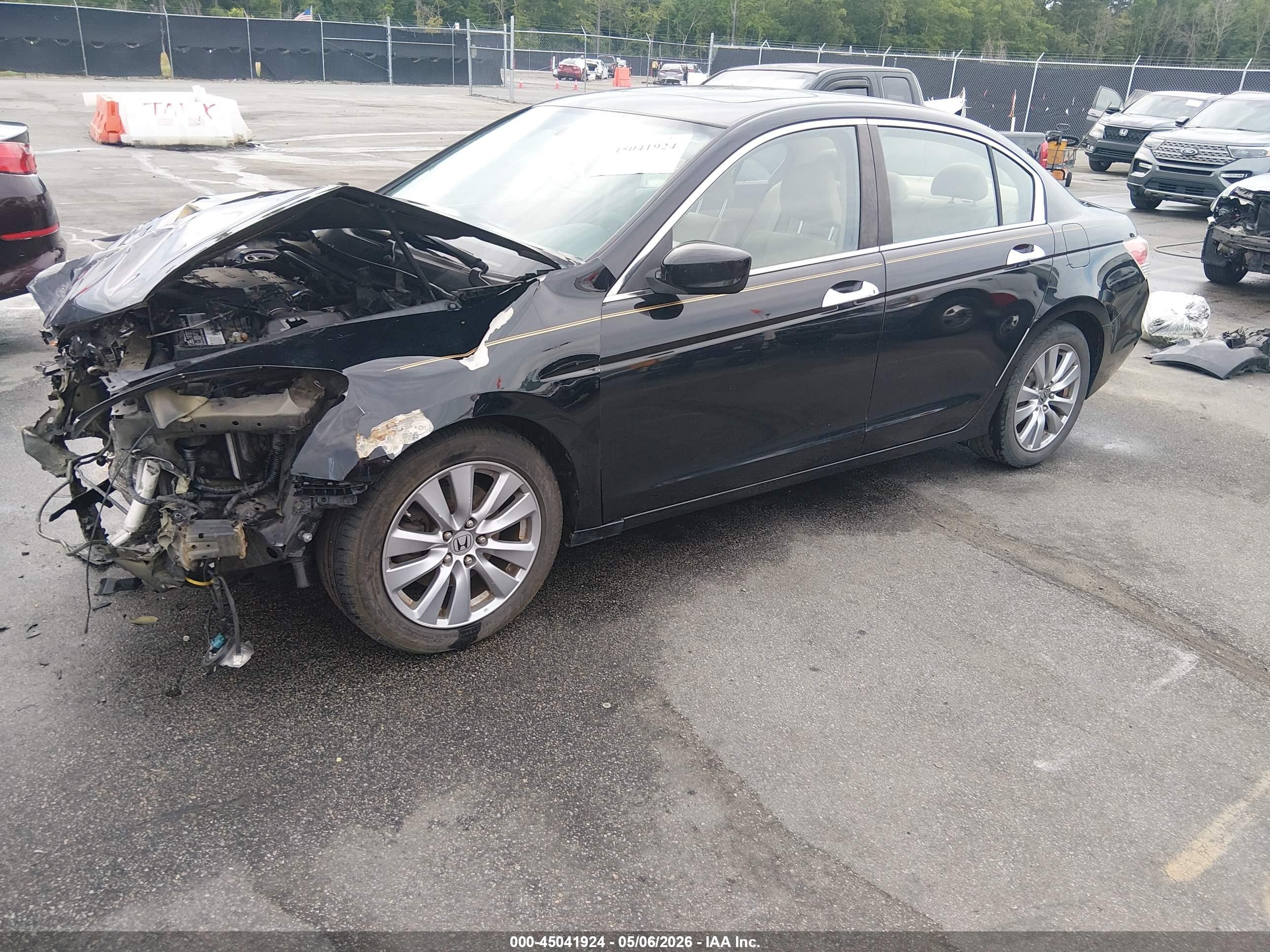 2012 Honda Accord 3.5 Ex Black vin: 1HGCP3F73CA004171