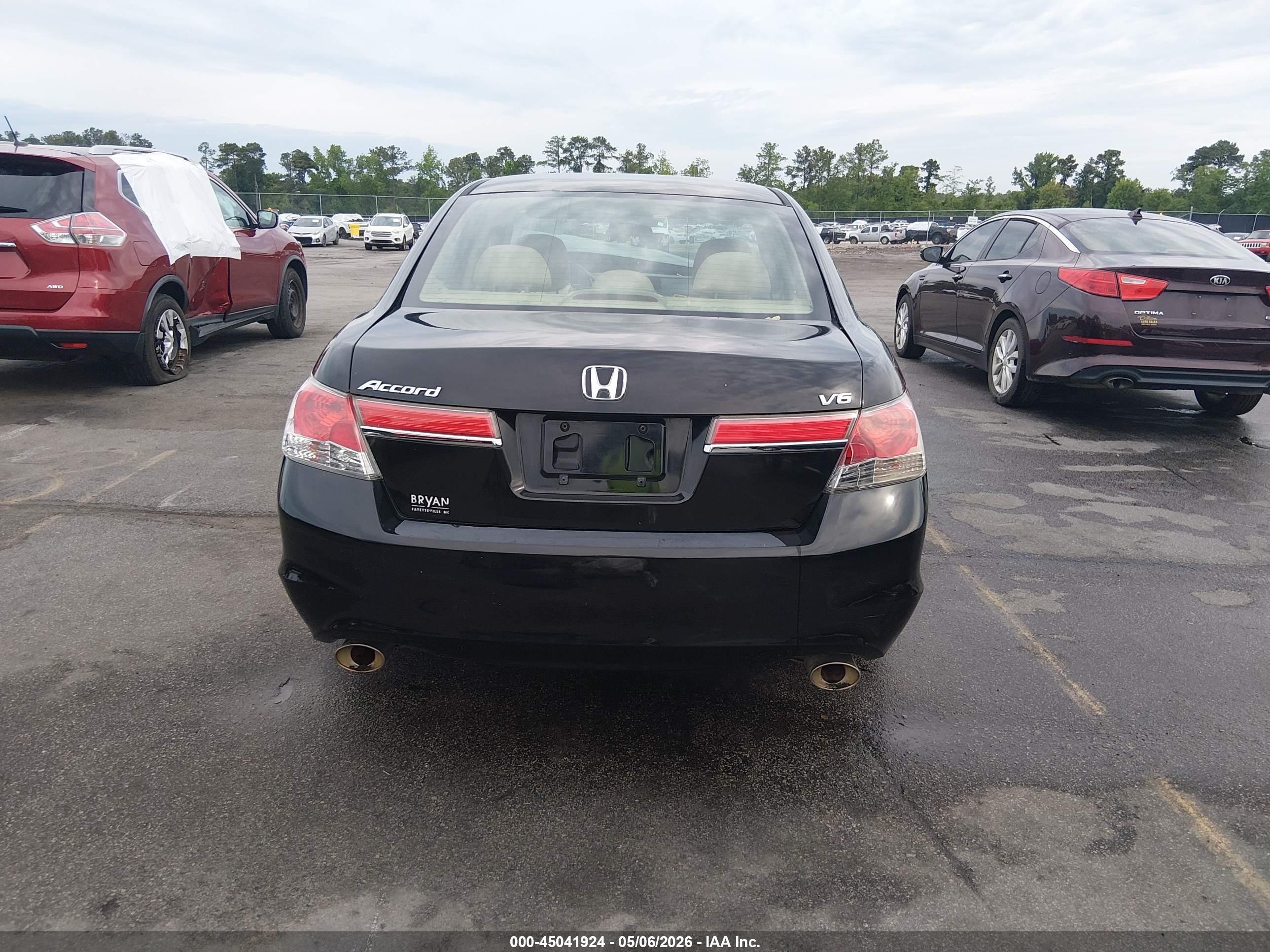 2012 Honda Accord 3.5 Ex Black vin: 1HGCP3F73CA004171
