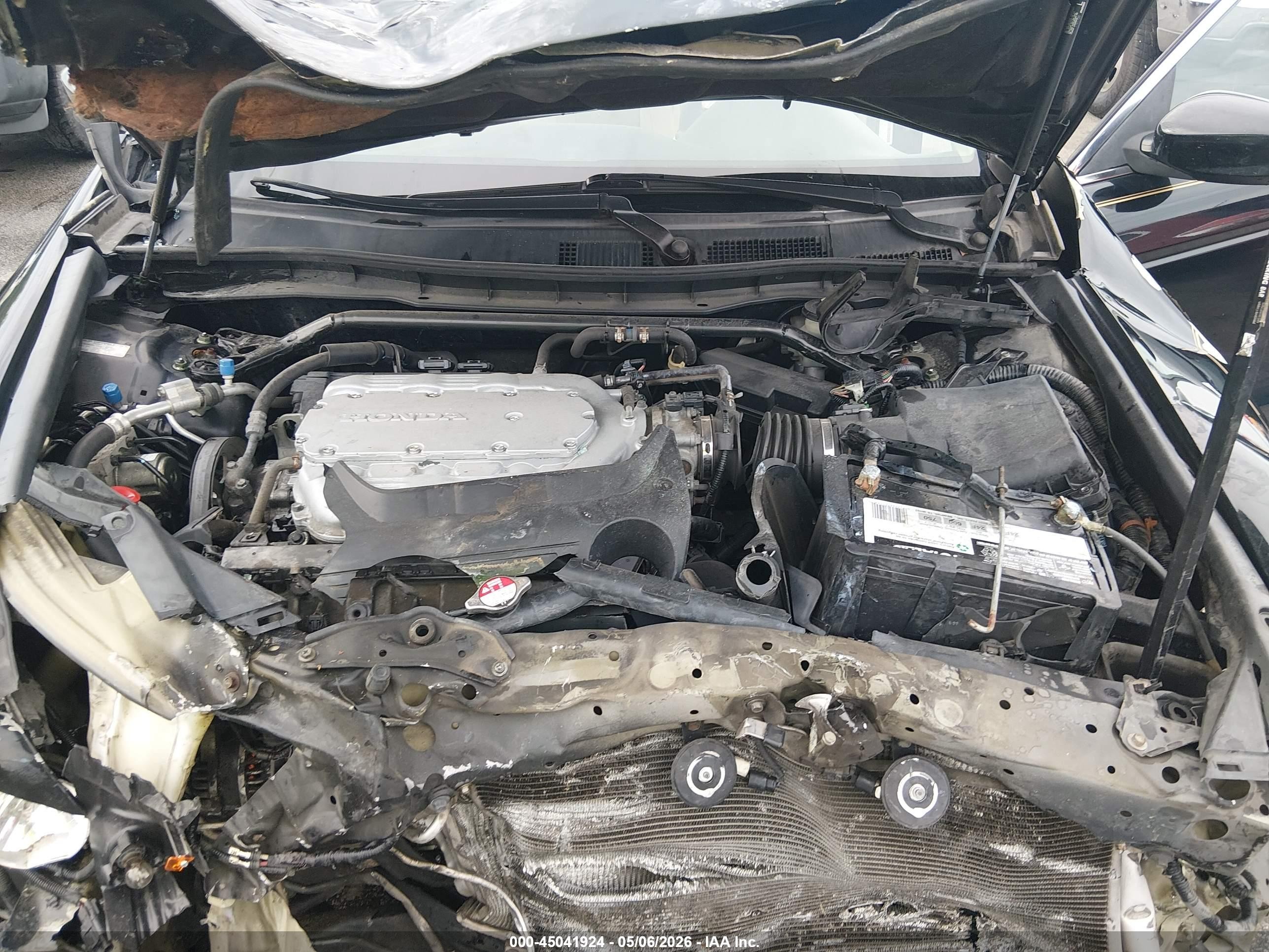 2012 Honda Accord 3.5 Ex Black vin: 1HGCP3F73CA004171