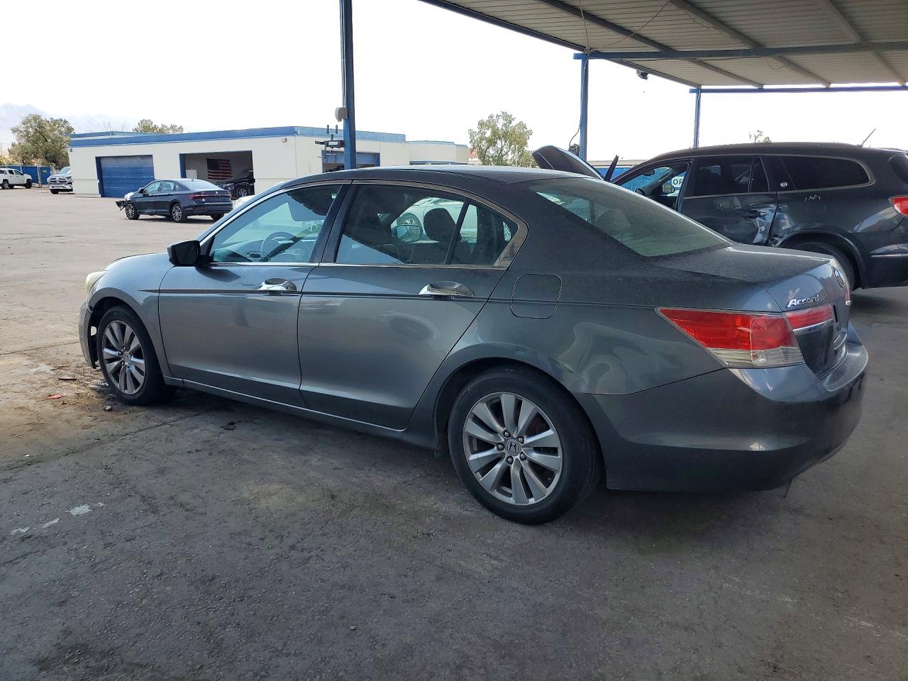 2012 Honda Accord Ex Gray vin: 1HGCP3F73CA007944