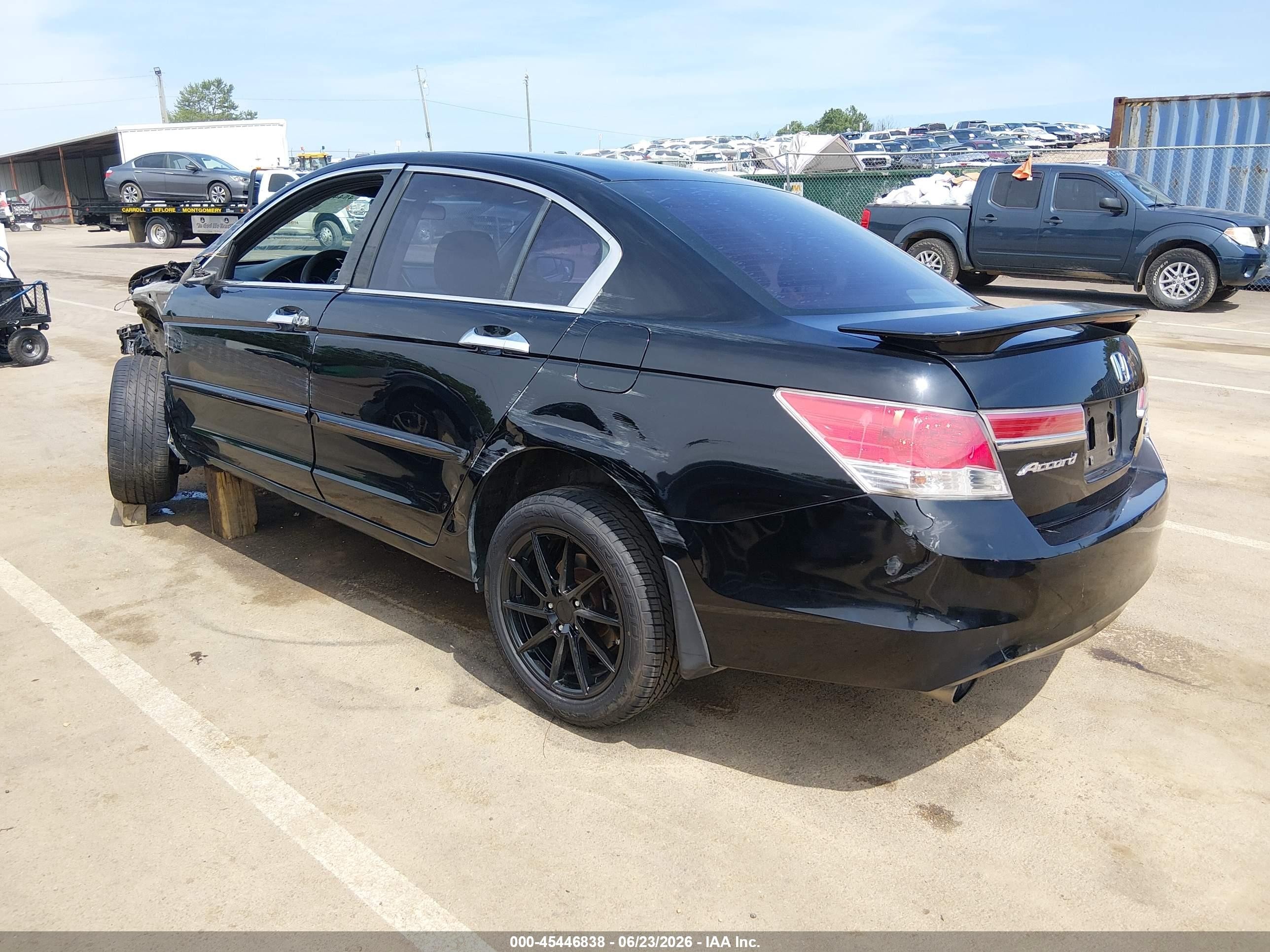 2012 Honda Accord 3.5 Ex Black vin: 1HGCP3F74CA003045