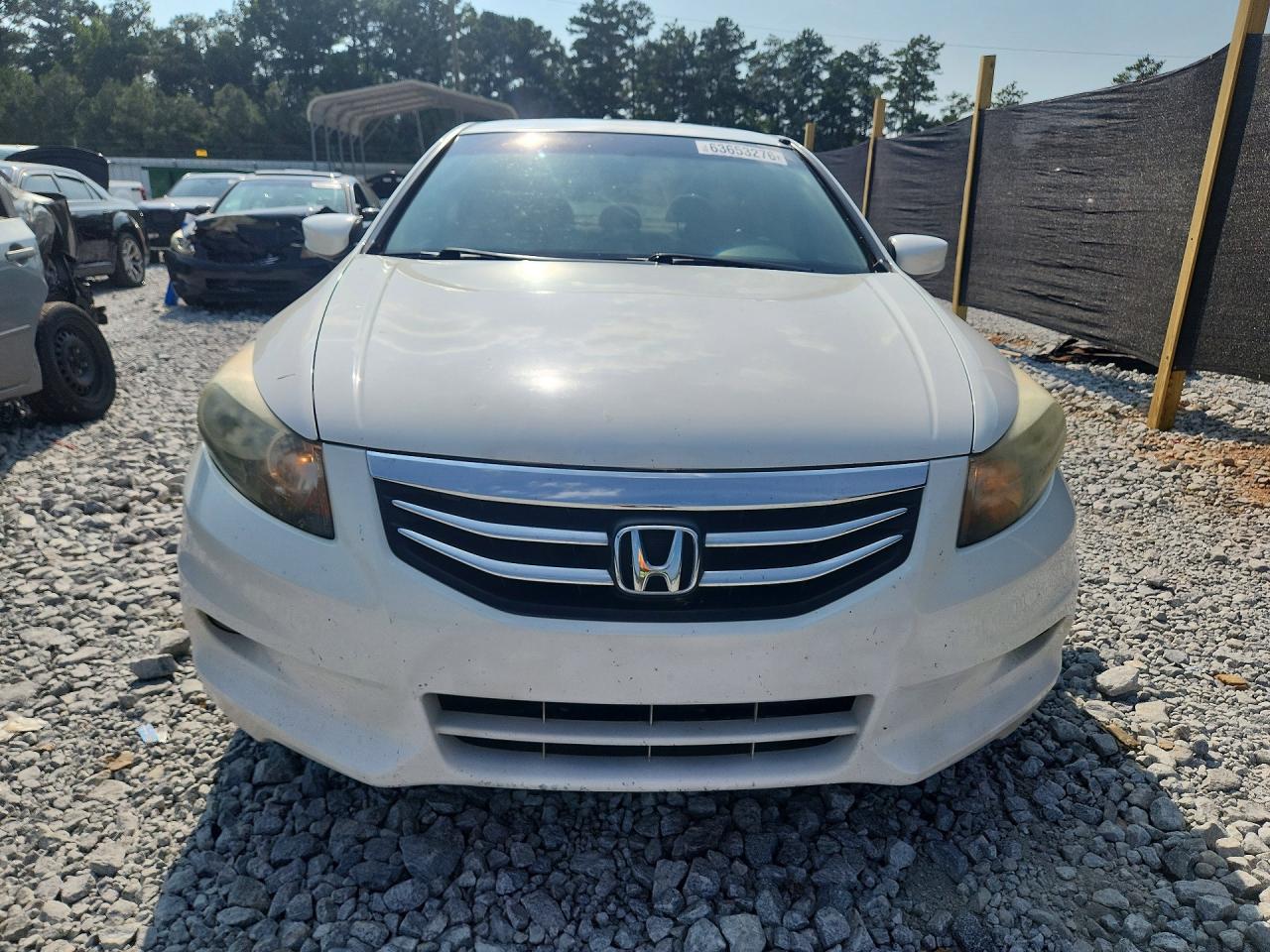 2012 Honda Accord Ex Белый vin: 1HGCP3F74CA003708