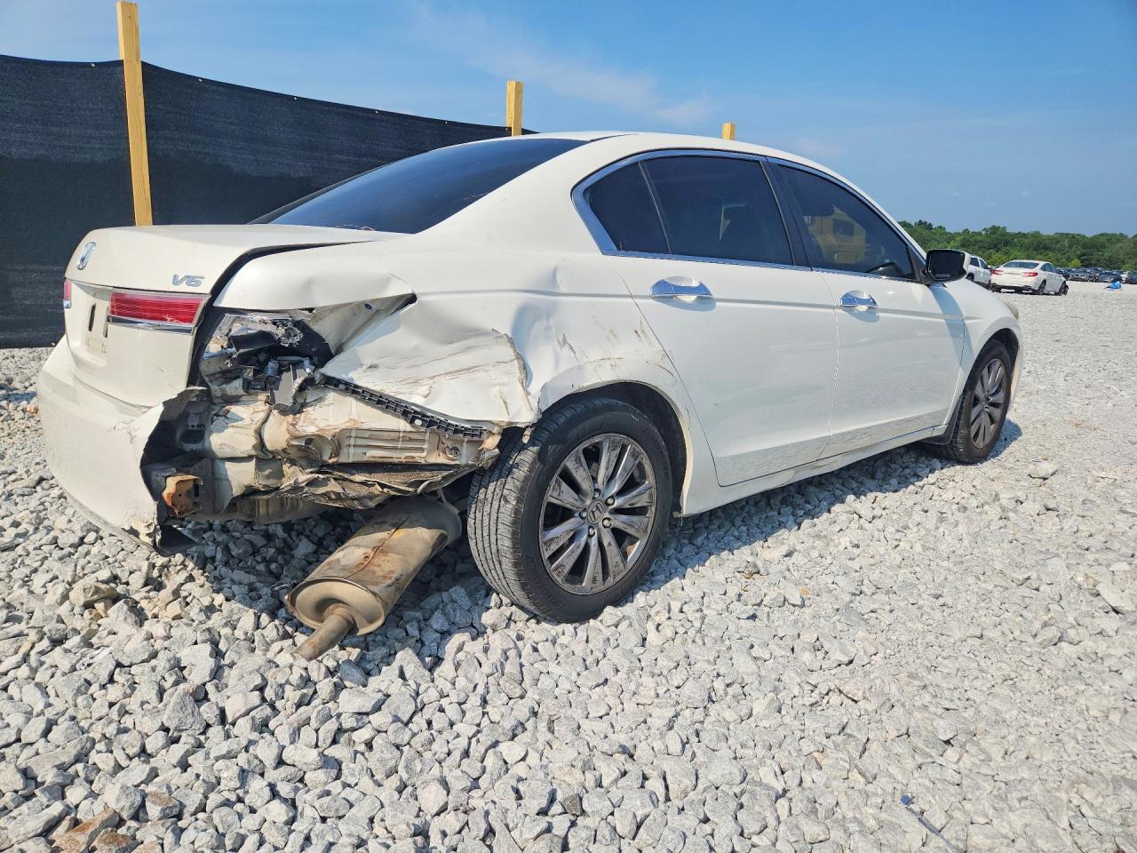 2012 Honda Accord Ex Белый vin: 1HGCP3F74CA003708