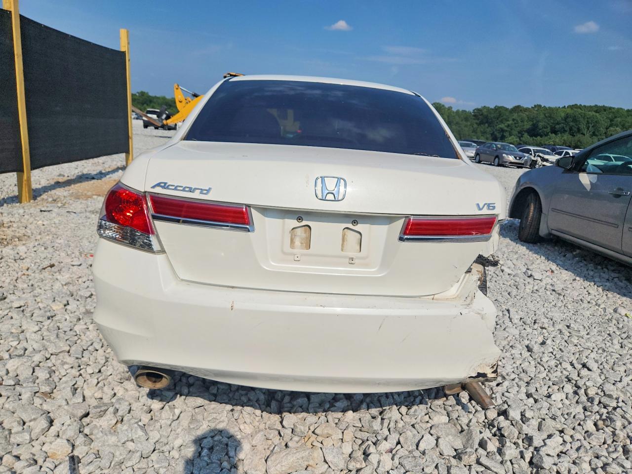 2012 Honda Accord Ex Белый vin: 1HGCP3F74CA003708