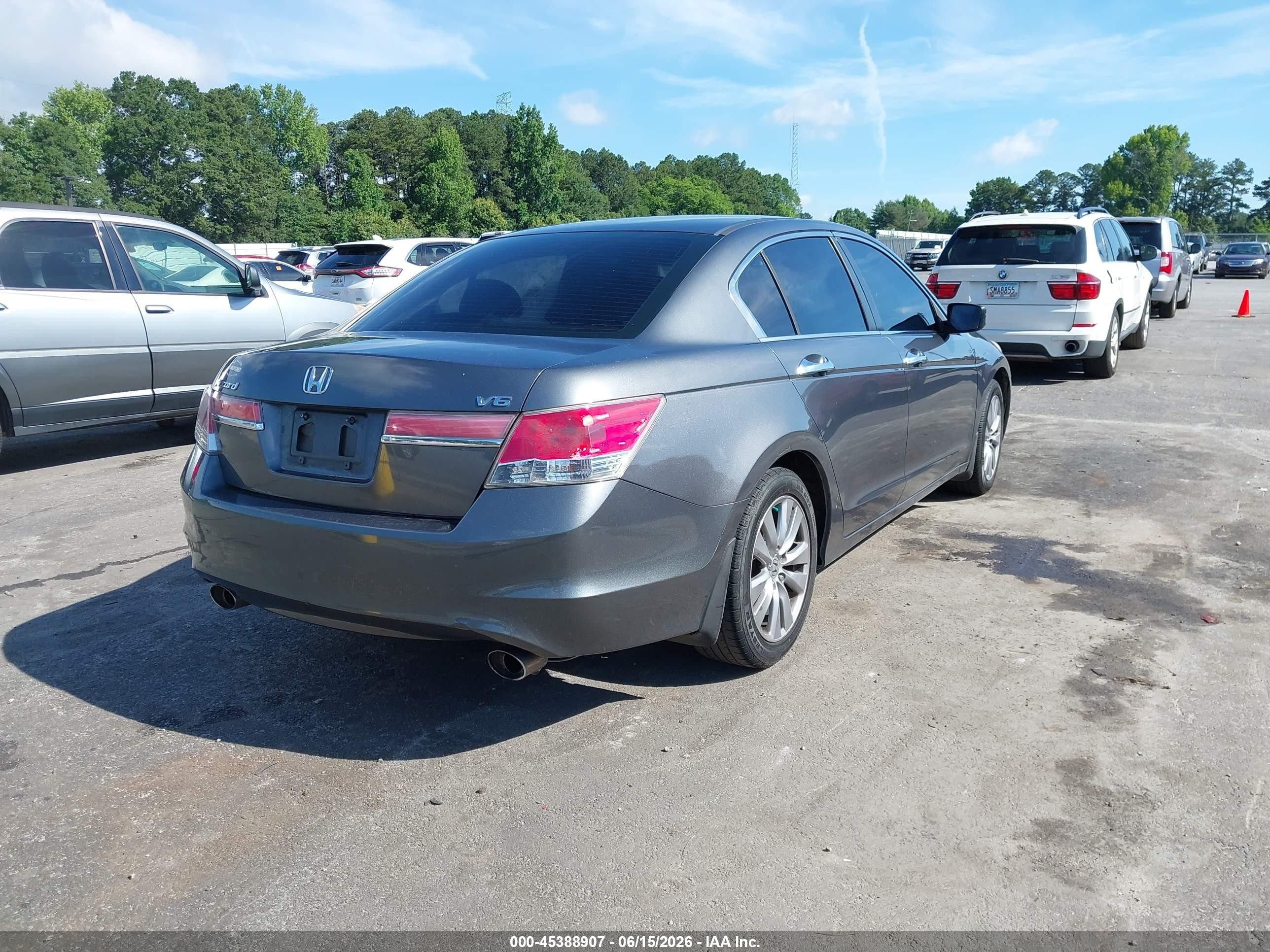 2012 Honda Accord 3.5 Ex Gray vin: 1HGCP3F74CA008648