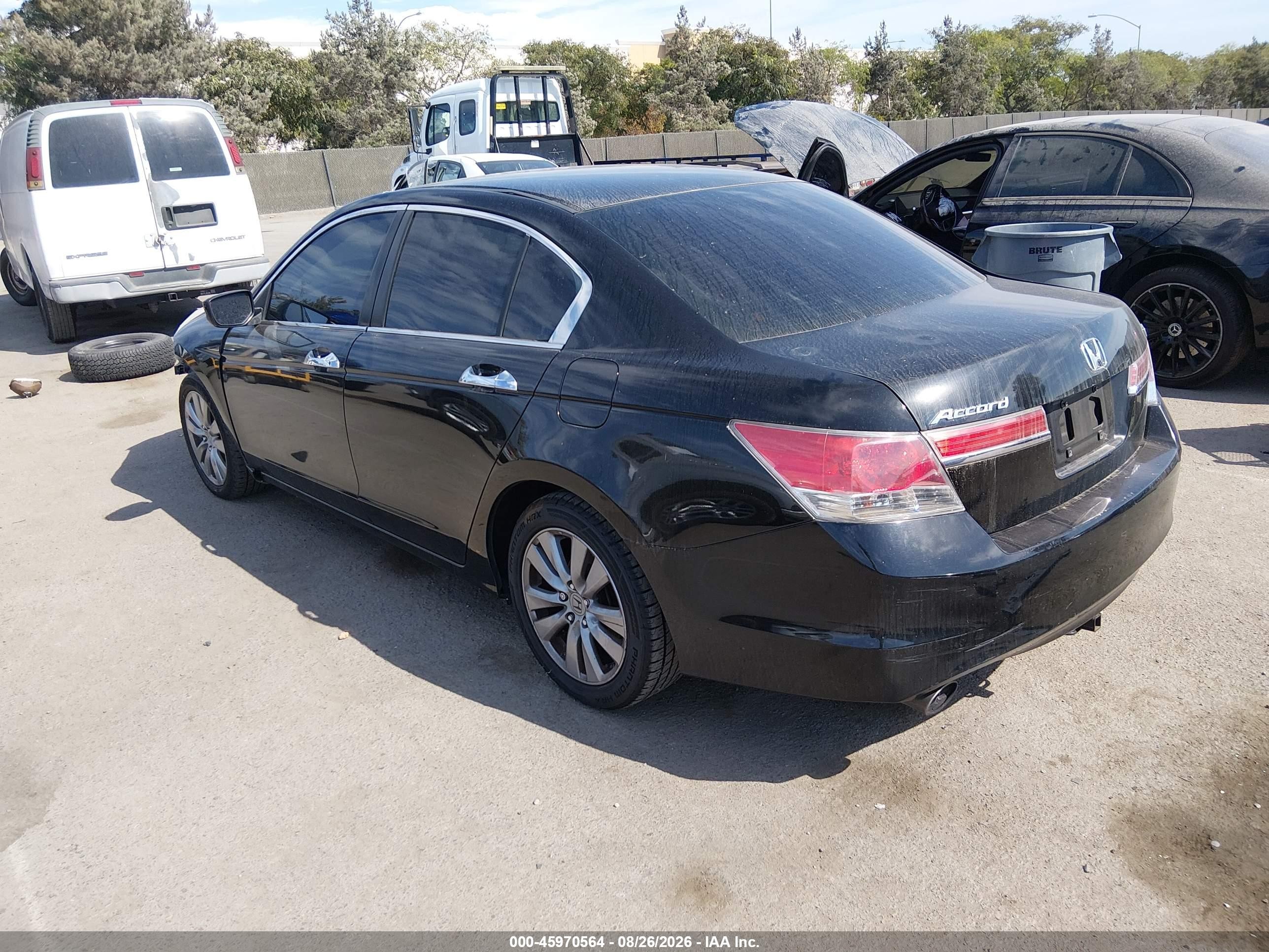 2012 Honda Accord 3.5 Ex Black vin: 1HGCP3F74CA033291