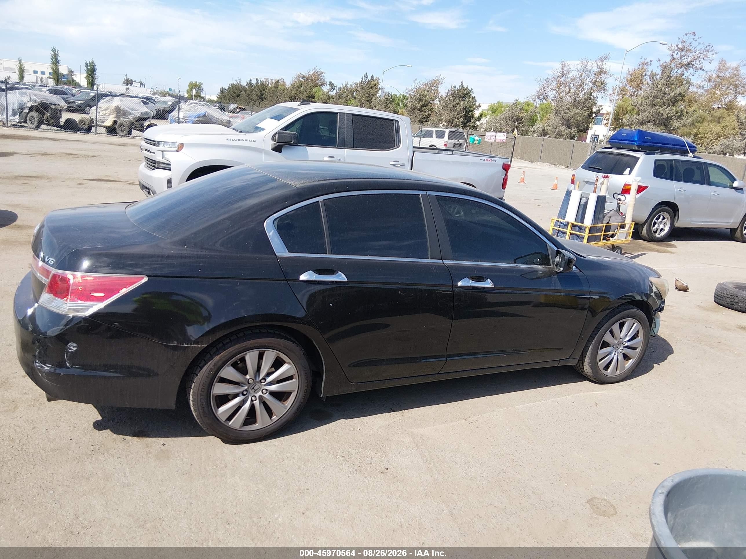 2012 Honda Accord 3.5 Ex Black vin: 1HGCP3F74CA033291
