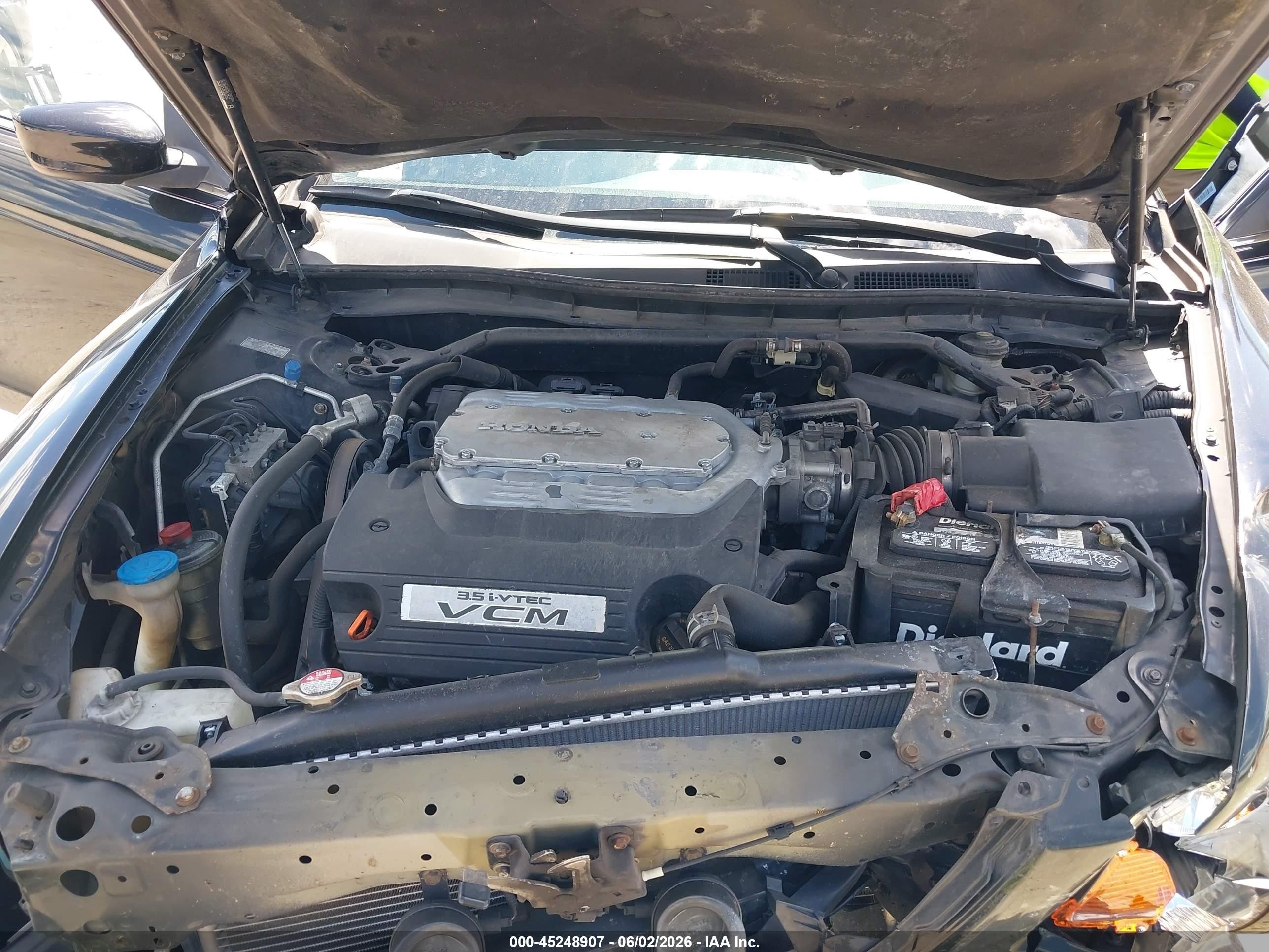 2011 Honda Accord 3.5 Ex Black vin: 1HGCP3F75BA006275