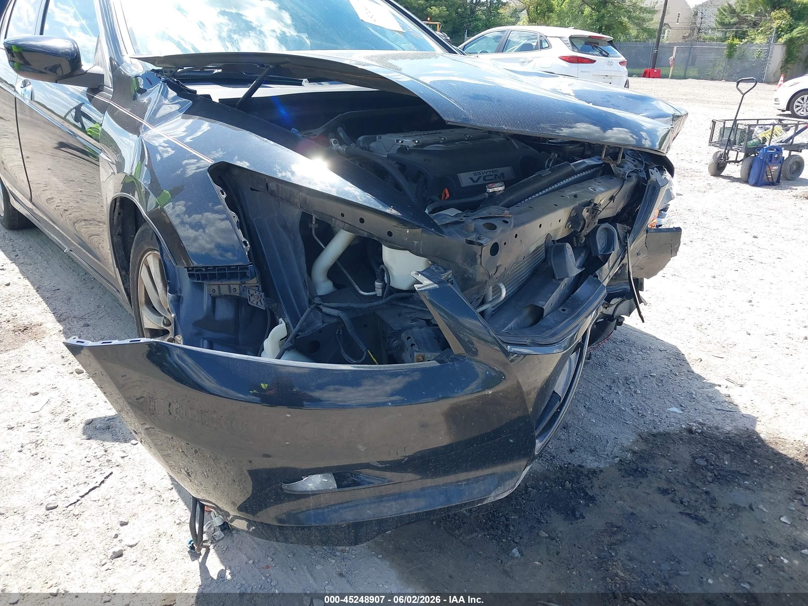 2011 Honda Accord 3.5 Ex Black vin: 1HGCP3F75BA006275