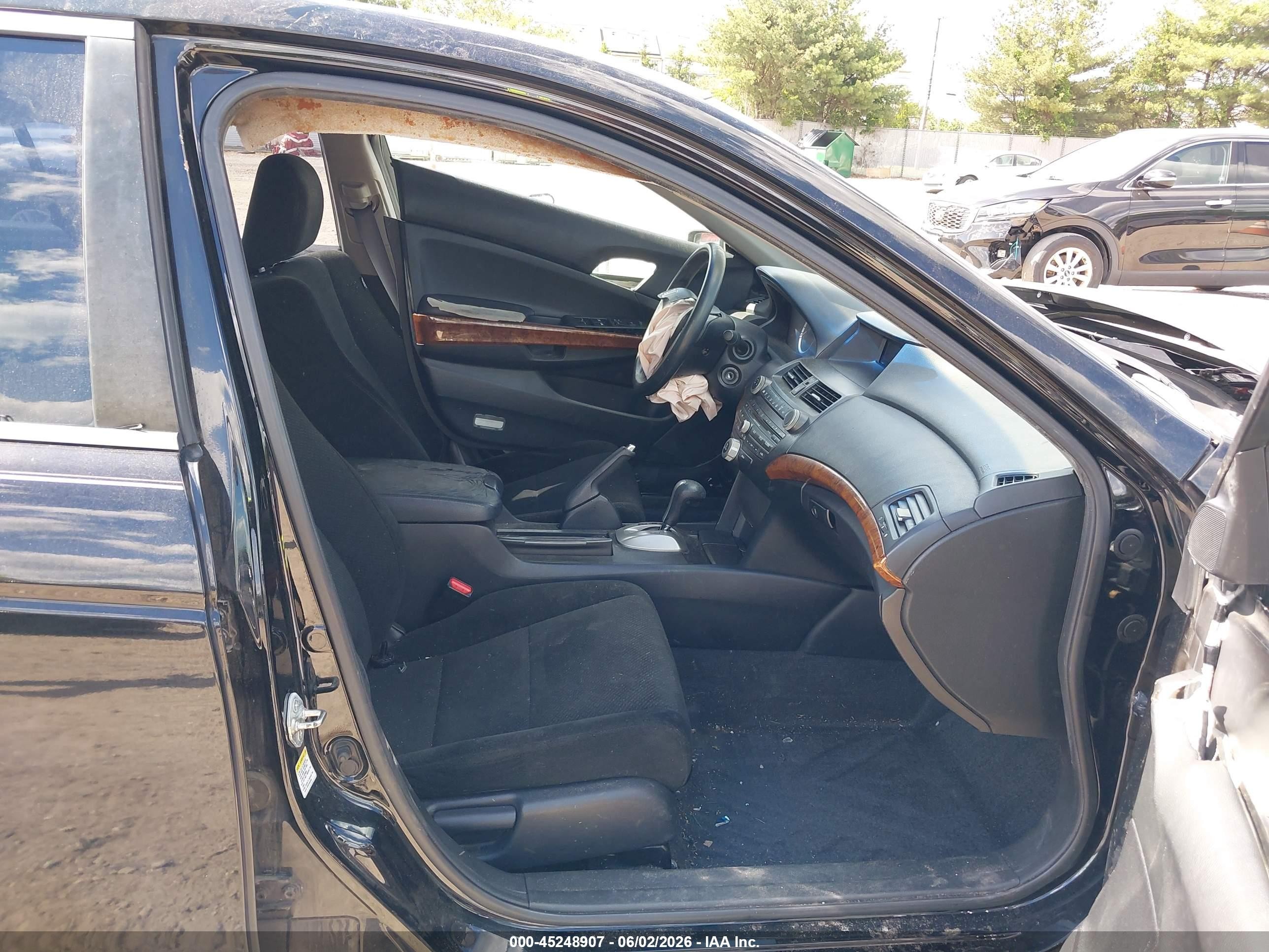 2011 Honda Accord 3.5 Ex Black vin: 1HGCP3F75BA006275