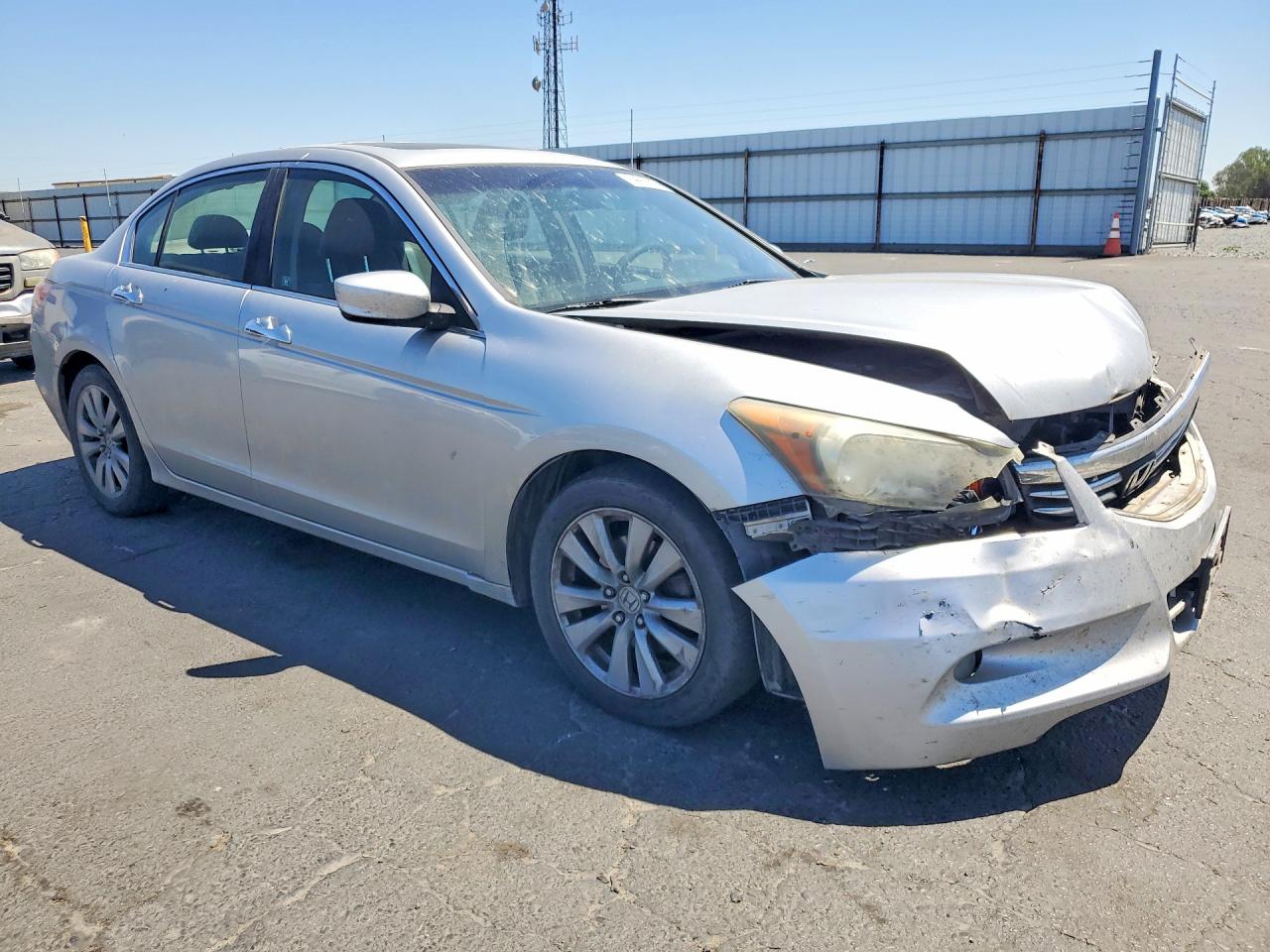 2012 Honda Accord Ex Silver vin: 1HGCP3F76CA003256