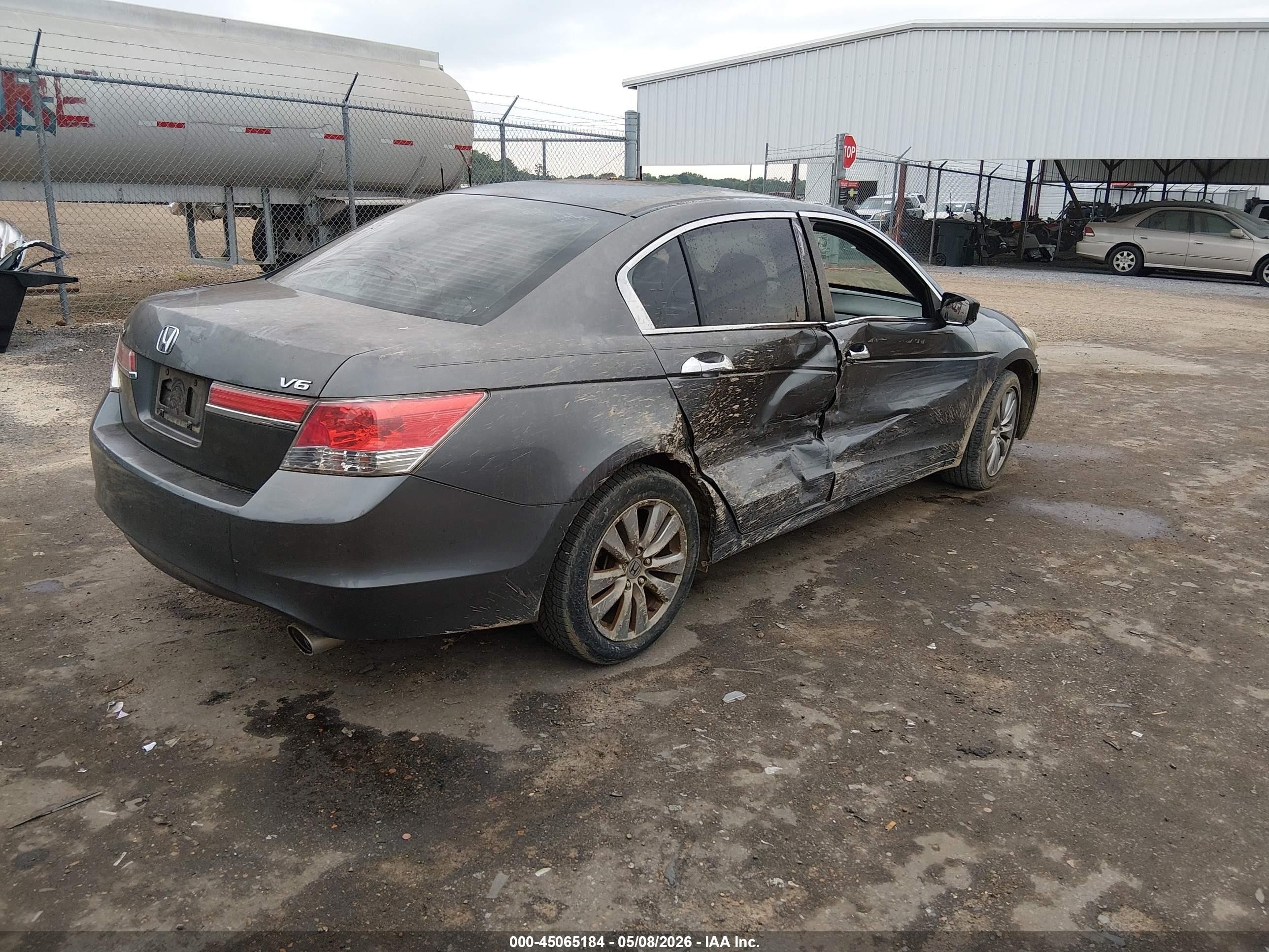 2012 Honda Accord 3.5 Ex Gray vin: 1HGCP3F76CA030750