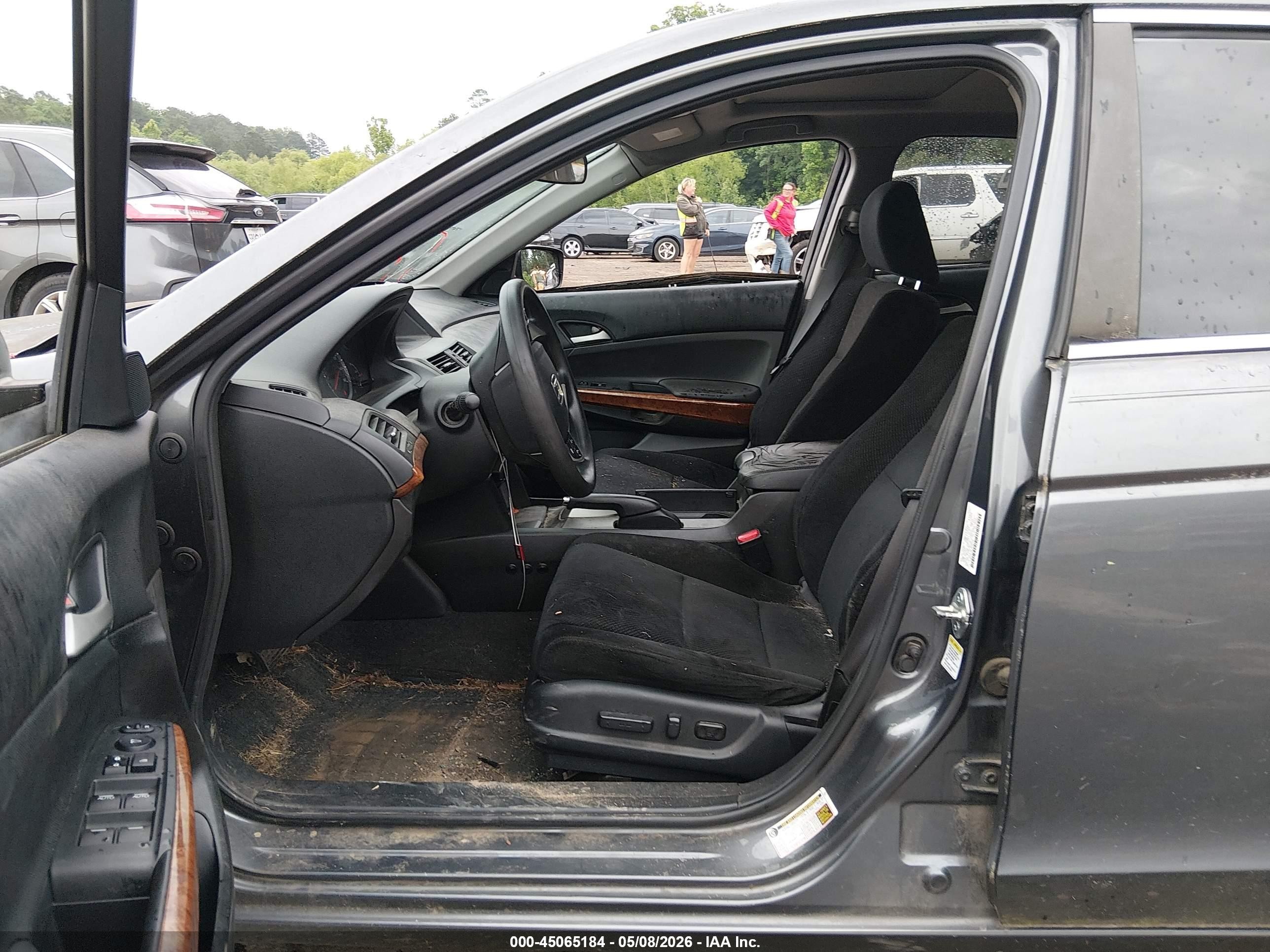 2012 Honda Accord 3.5 Ex Gray vin: 1HGCP3F76CA030750