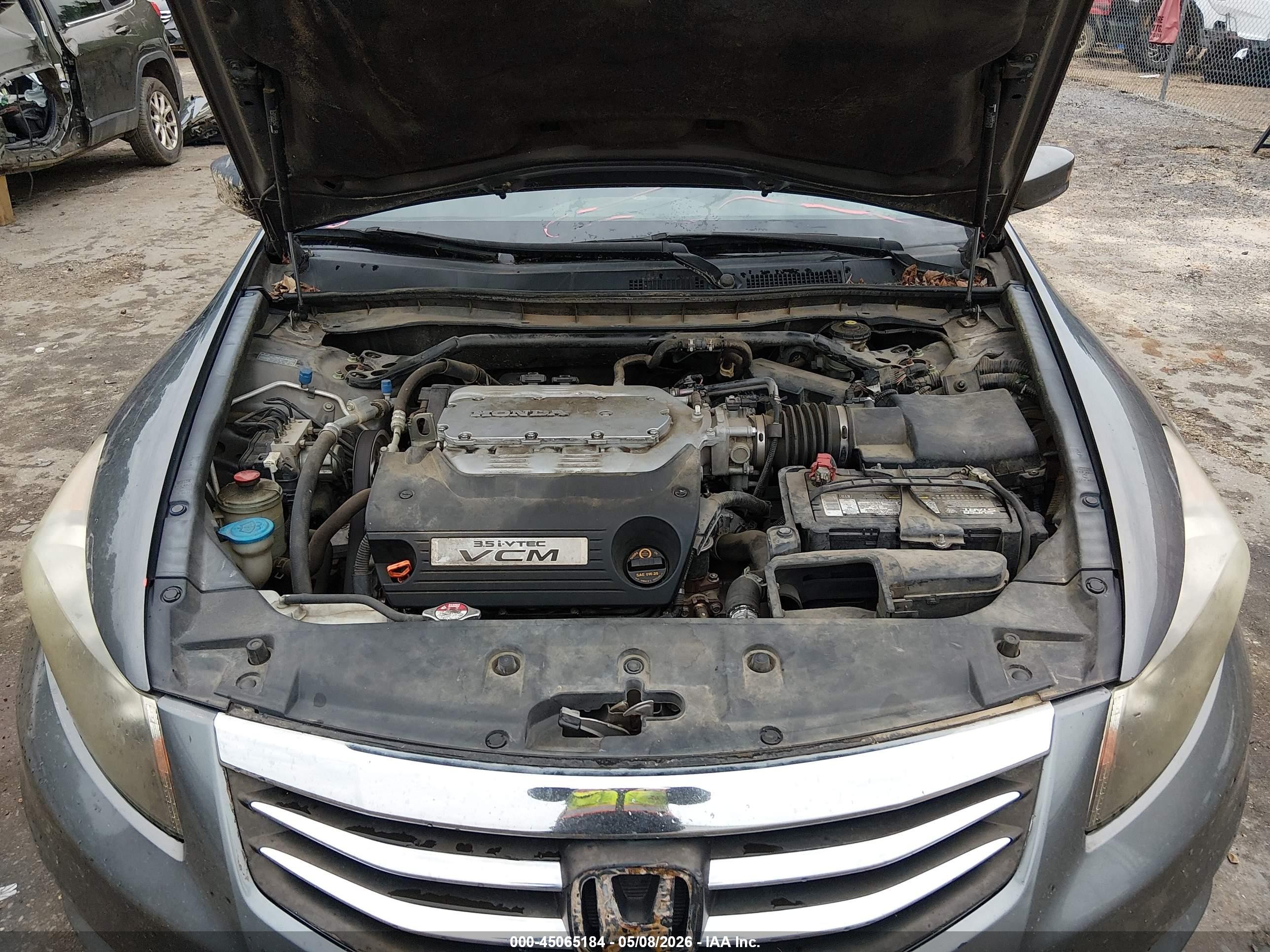 2012 Honda Accord 3.5 Ex Gray vin: 1HGCP3F76CA030750