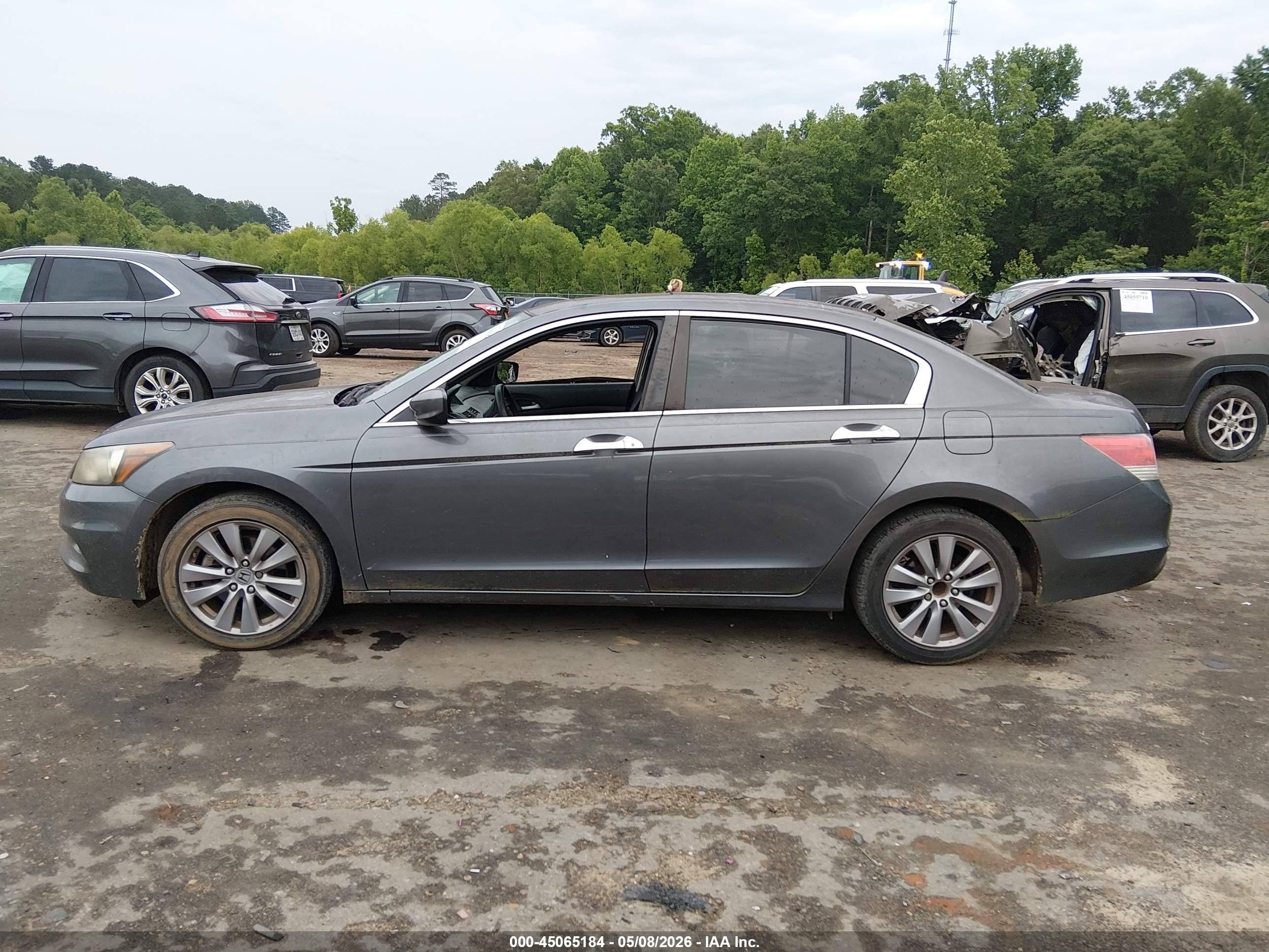 2012 Honda Accord 3.5 Ex Gray vin: 1HGCP3F76CA030750