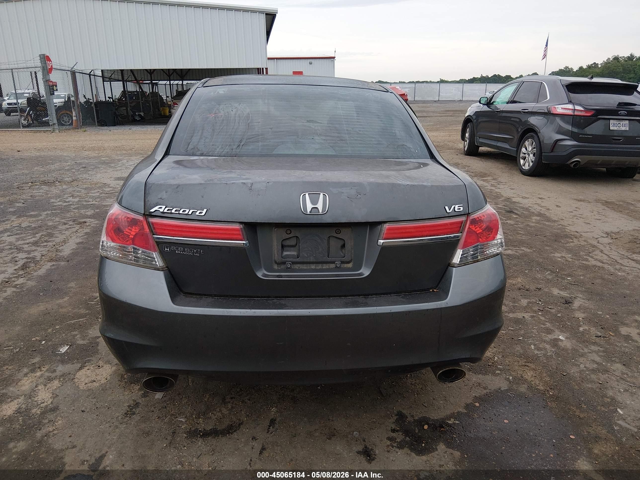 2012 Honda Accord 3.5 Ex Gray vin: 1HGCP3F76CA030750