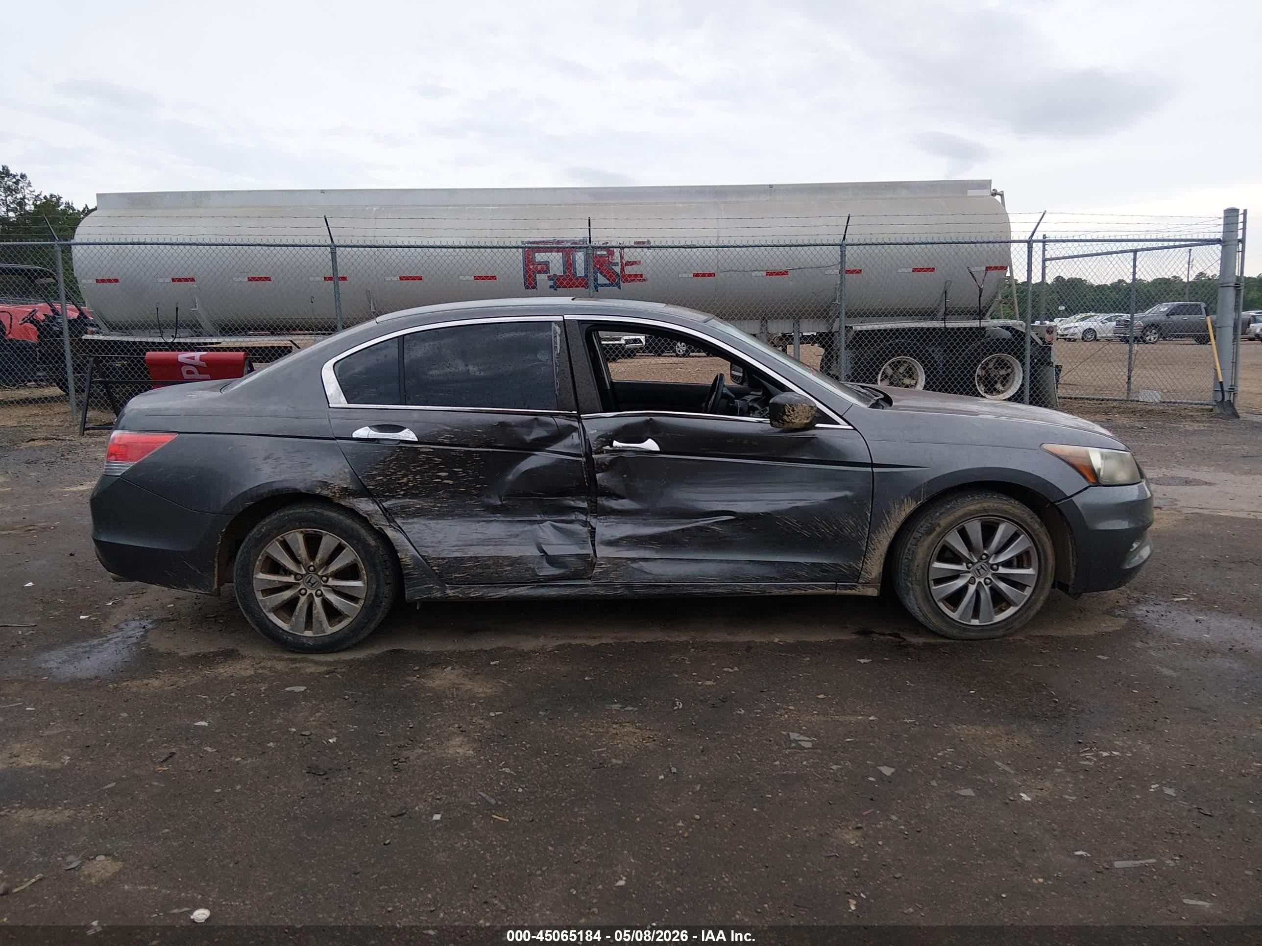 2012 Honda Accord 3.5 Ex Gray vin: 1HGCP3F76CA030750