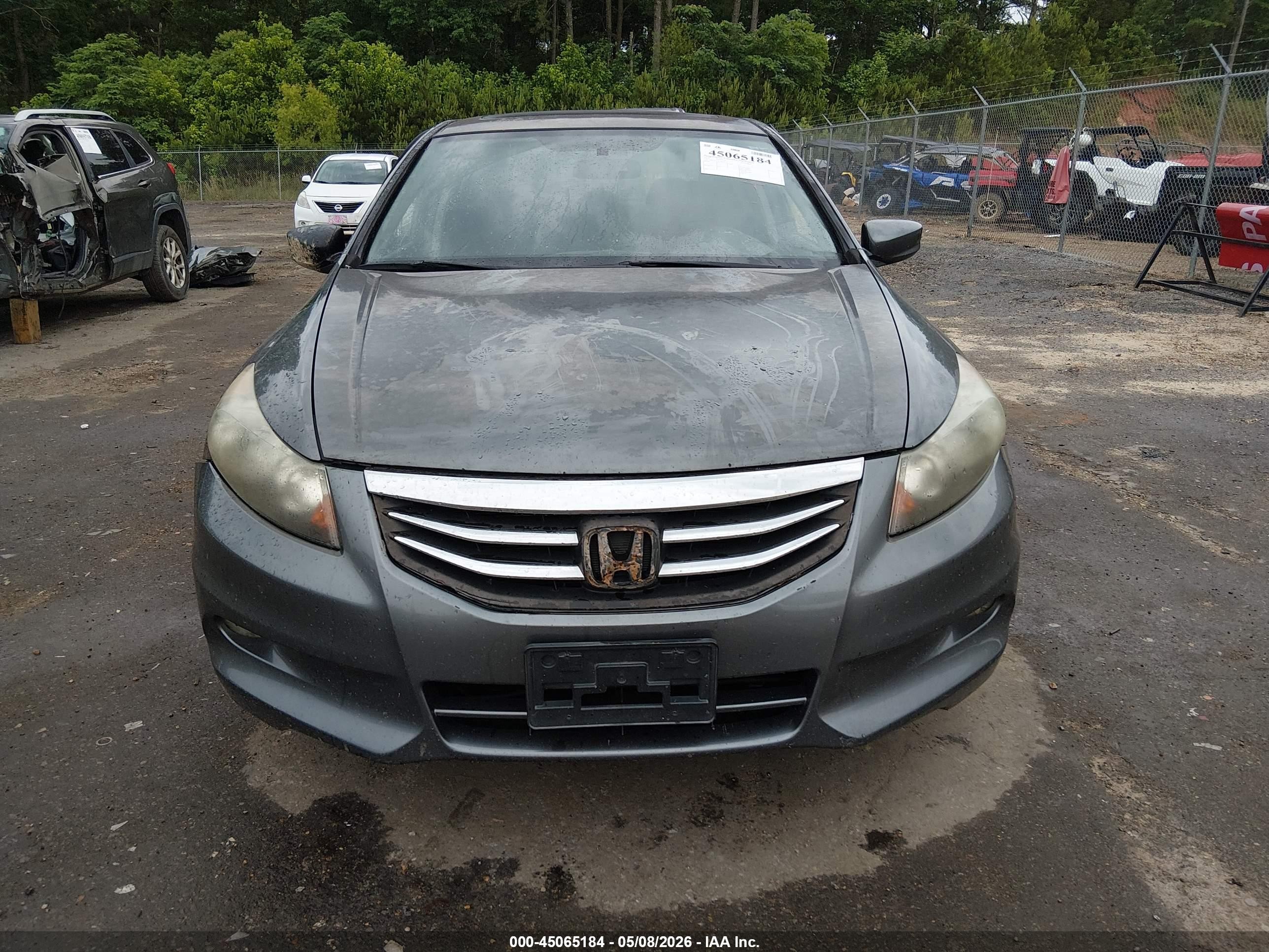 2012 Honda Accord 3.5 Ex Gray vin: 1HGCP3F76CA030750