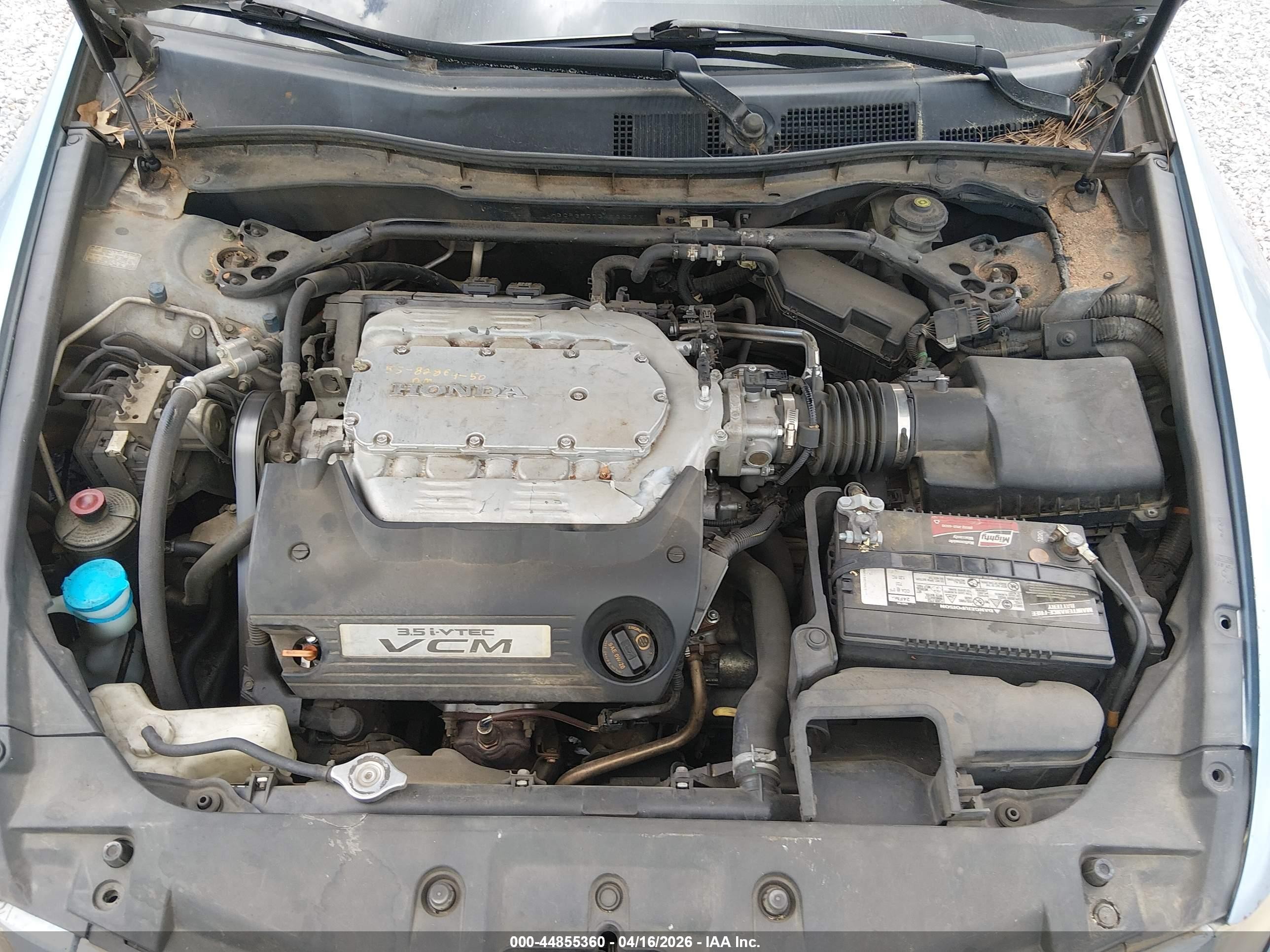 2011 Honda Accord 3.5 Ex Gray vin: 1HGCP3F77BA022395
