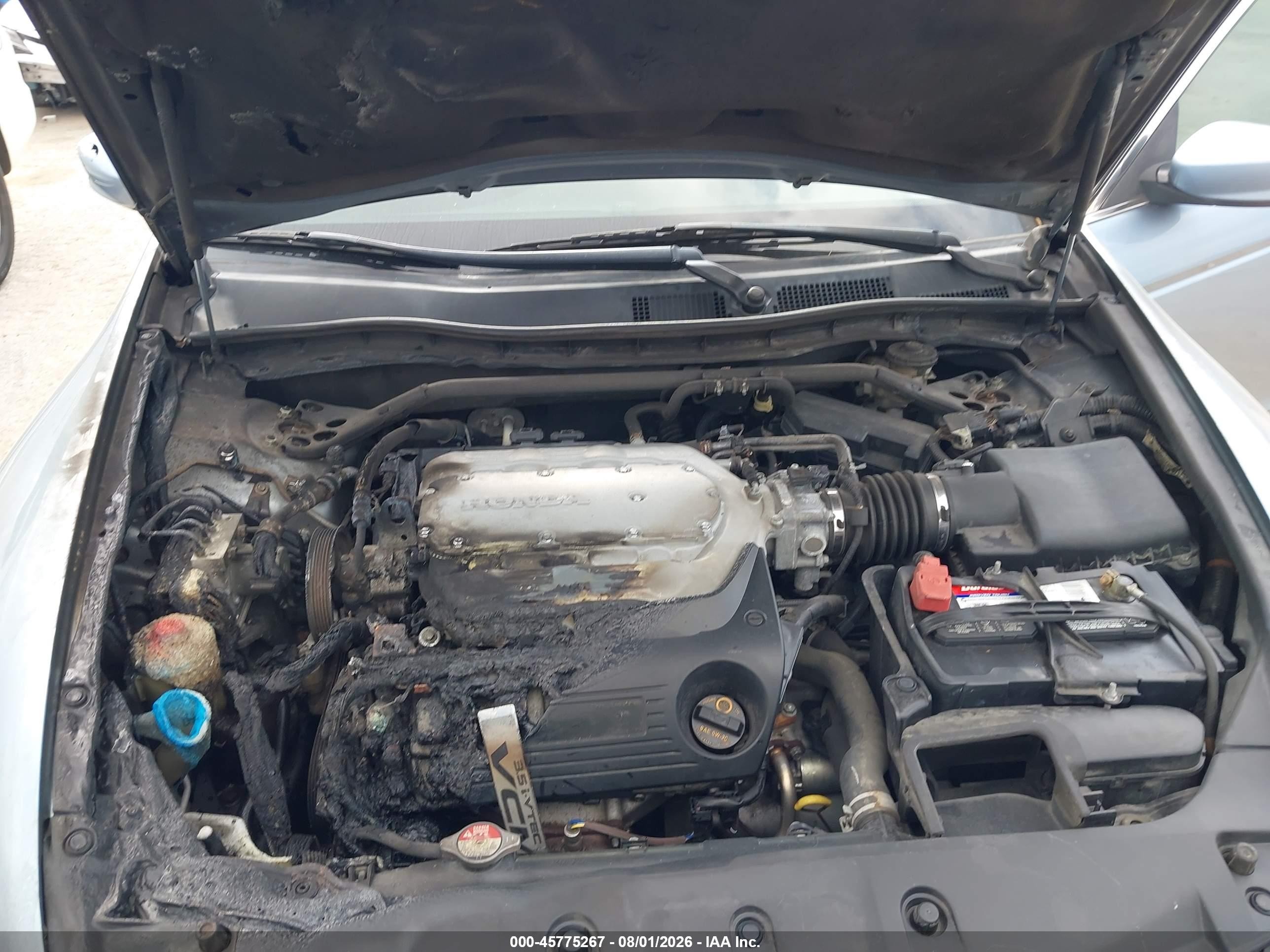 2011 Honda Accord 3.5 Ex Light Blue vin: 1HGCP3F78BA016489