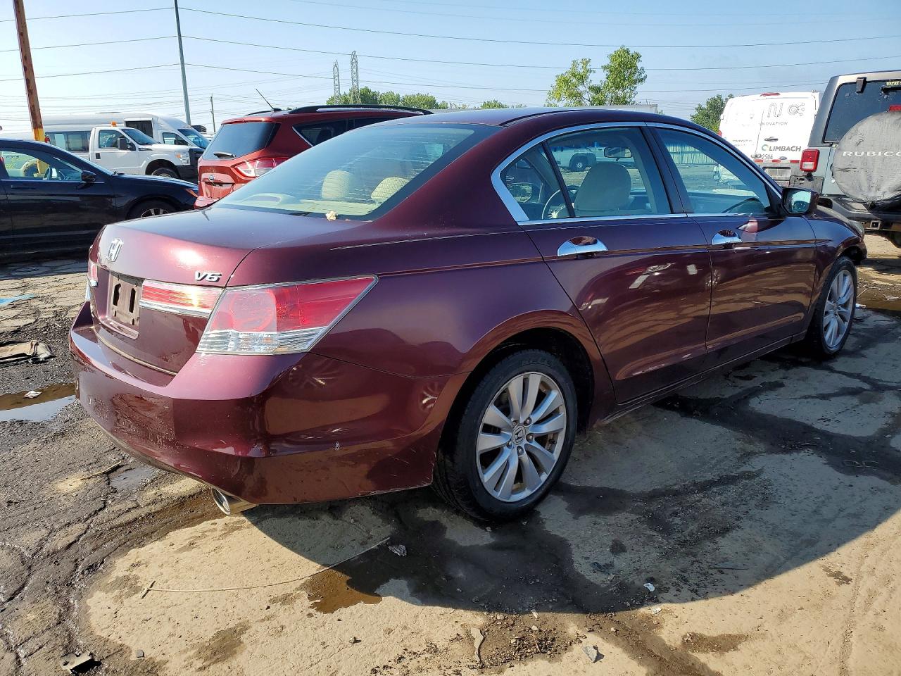 2011 Honda Accord Ex Burgundy vin: 1HGCP3F78BA018601