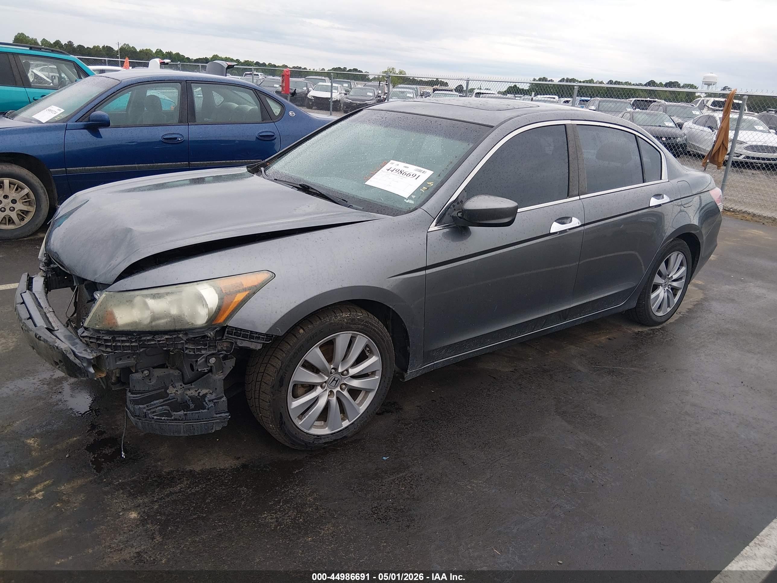 2011 Honda Accord 3.5 Ex Gray vin: 1HGCP3F79BA010832