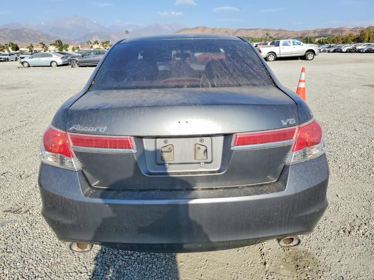 2011 Honda Accord Ex Gray vin: 1HGCP3F79BA014329