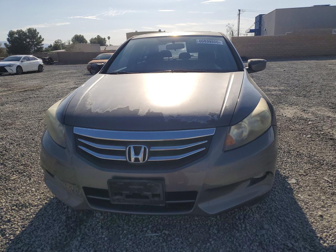 2011 Honda Accord Ex Gray vin: 1HGCP3F79BA014329