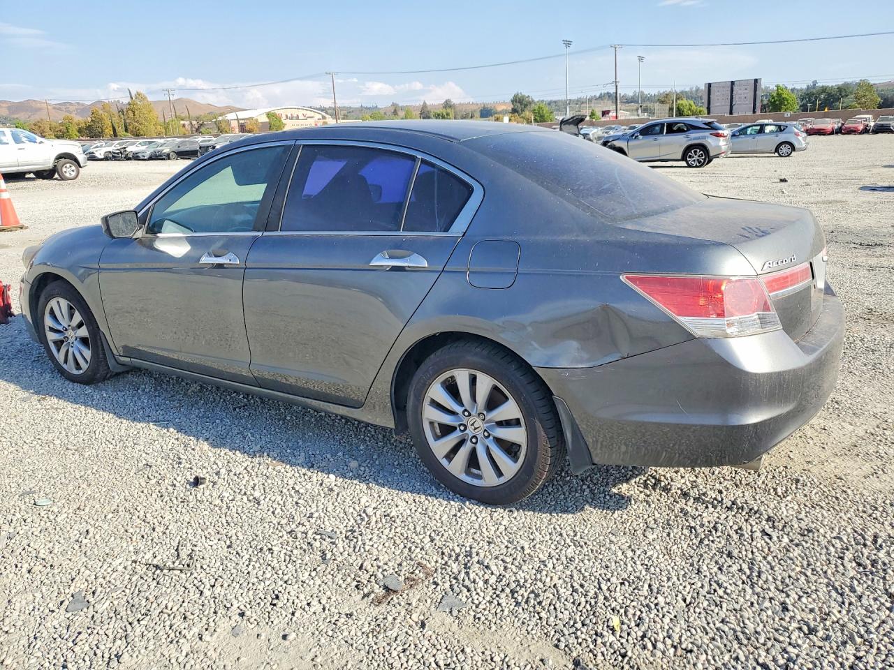2011 Honda Accord Ex Gray vin: 1HGCP3F79BA014329