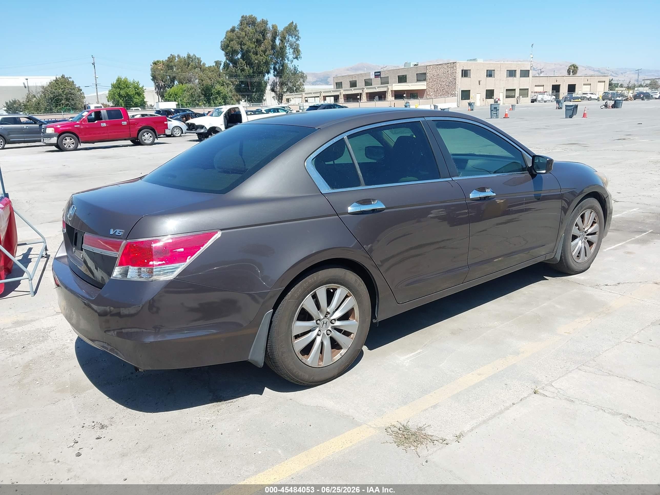 2012 Honda Accord 3.5 Ex Коричневый vin: 1HGCP3F7XCA001929