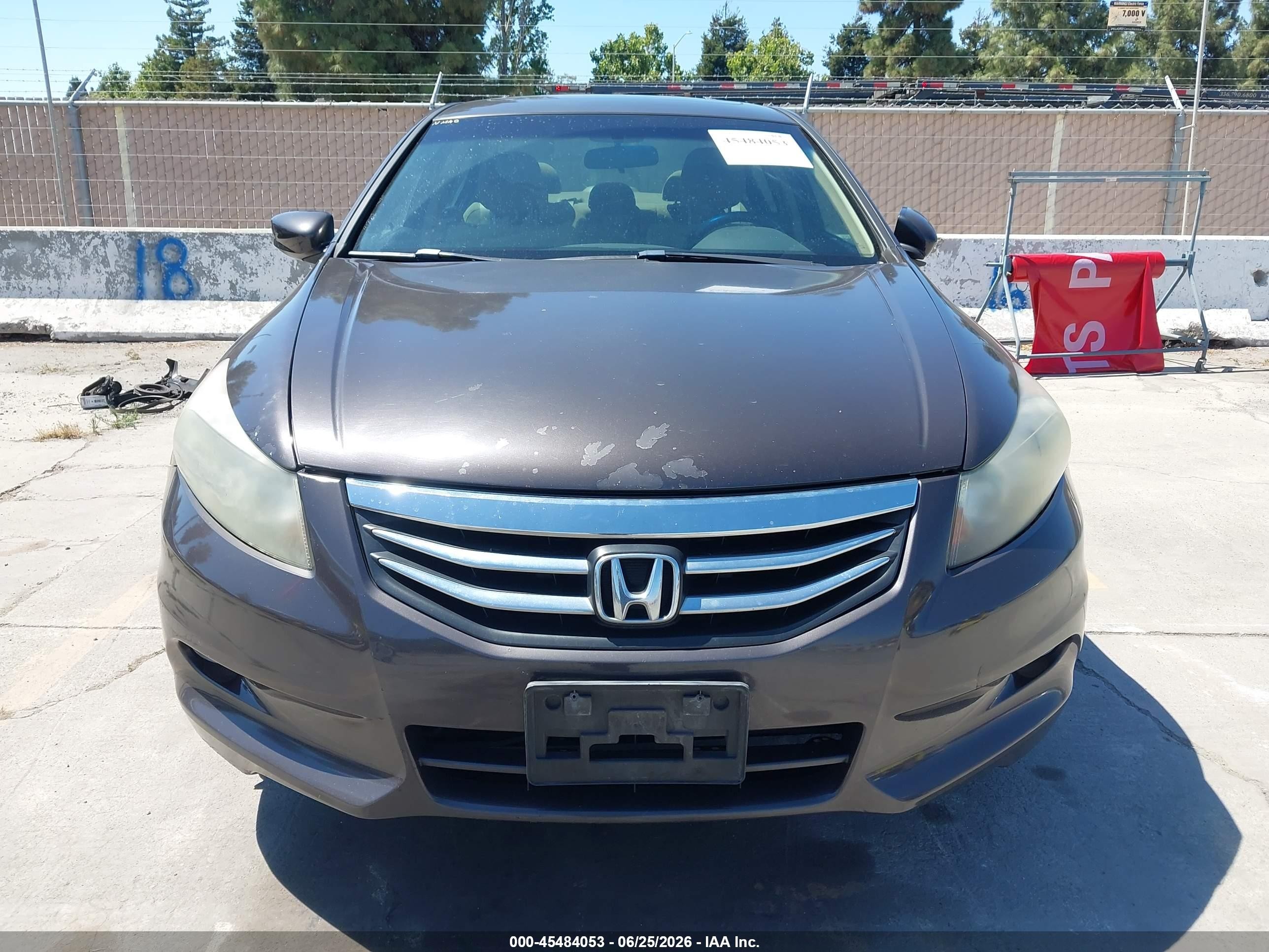 2012 Honda Accord 3.5 Ex Коричневый vin: 1HGCP3F7XCA001929
