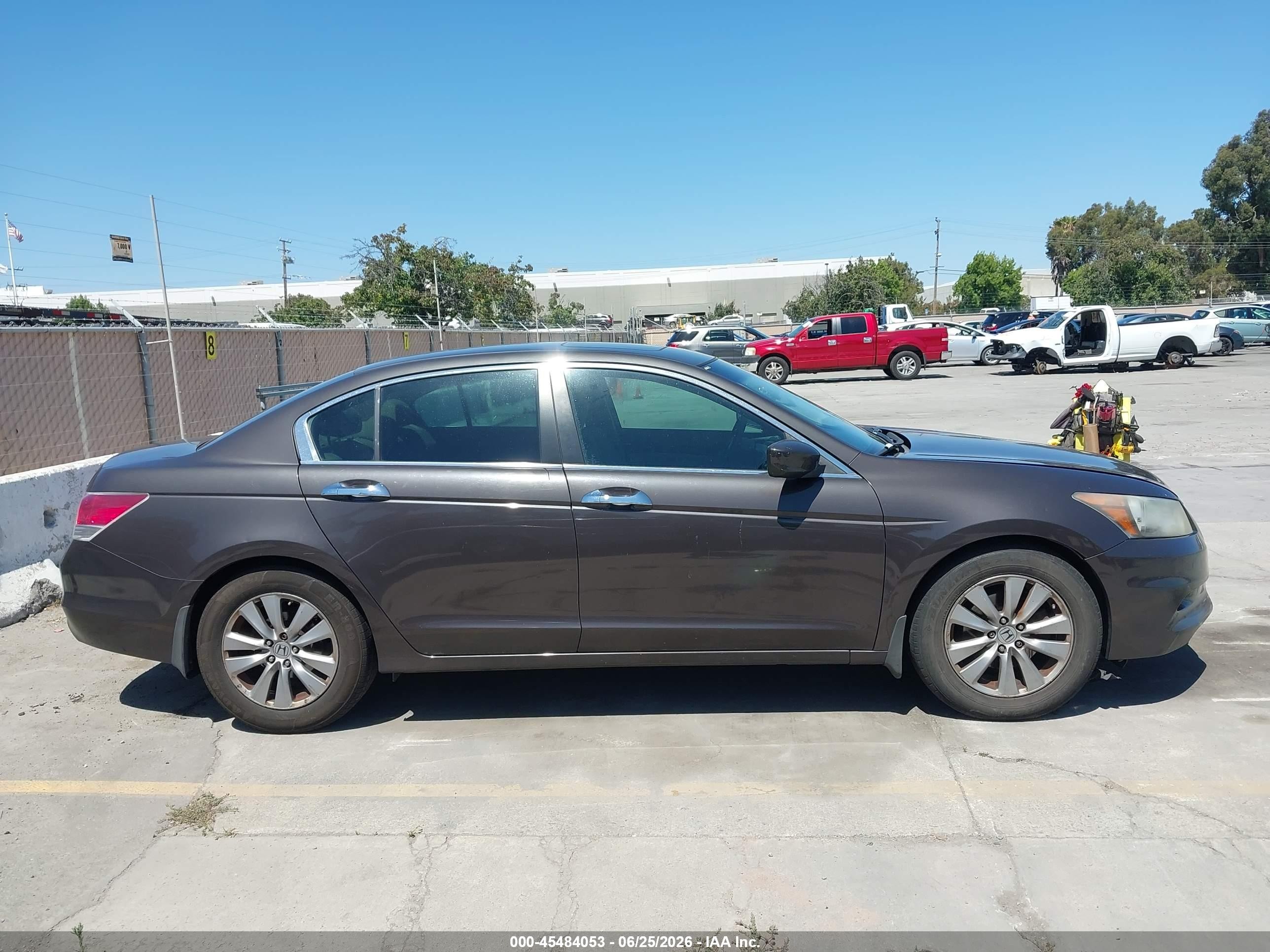 2012 Honda Accord 3.5 Ex Коричневый vin: 1HGCP3F7XCA001929