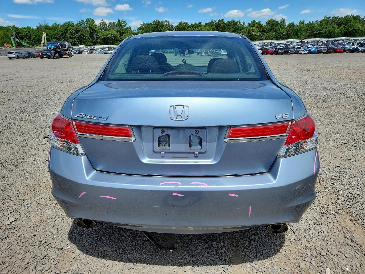 2012 Honda Accord Ex Синий vin: 1HGCP3F7XCA004510