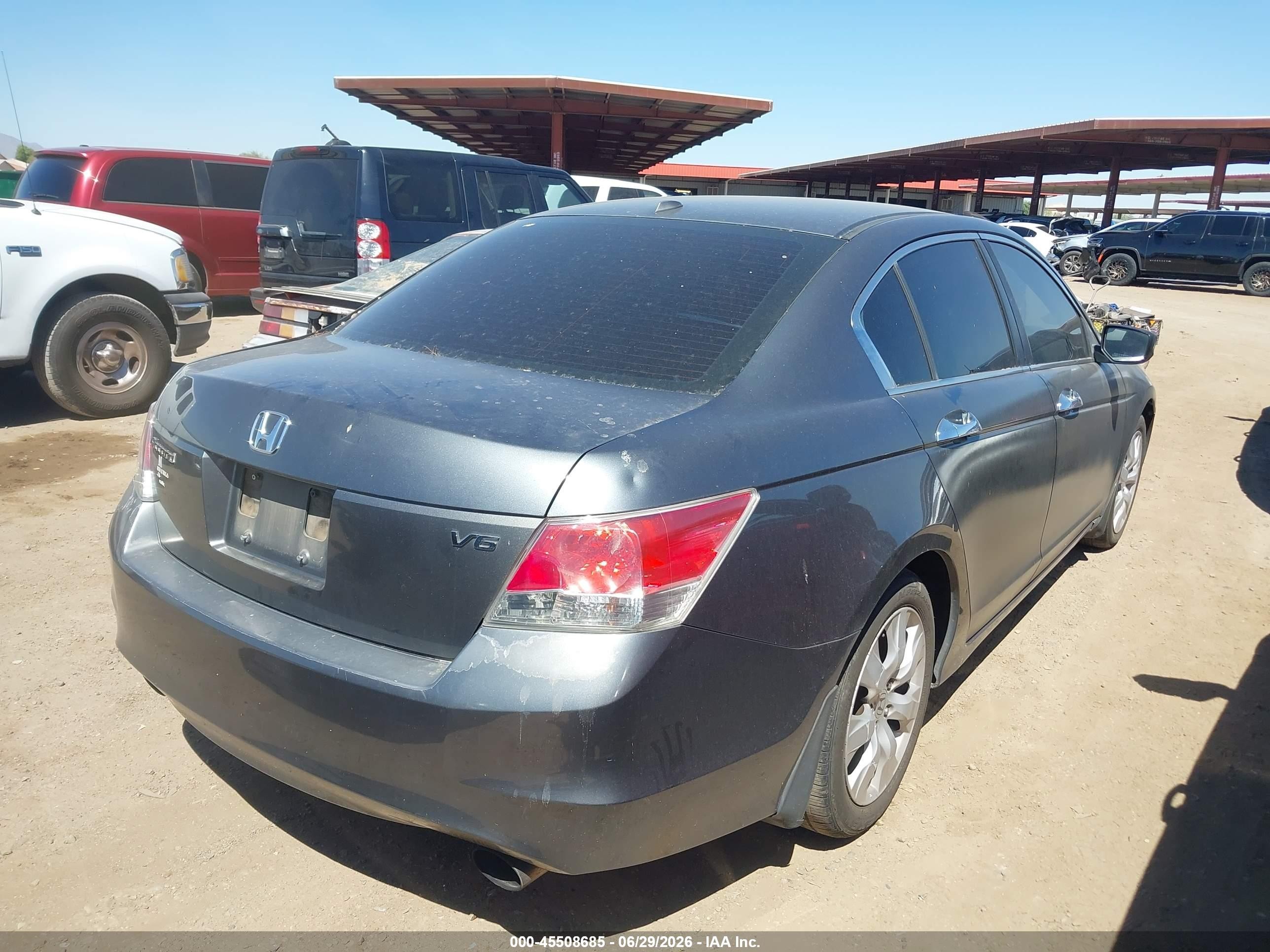 2010 Honda Accord 3.5 Ex-l Gray vin: 1HGCP3F80AA006336