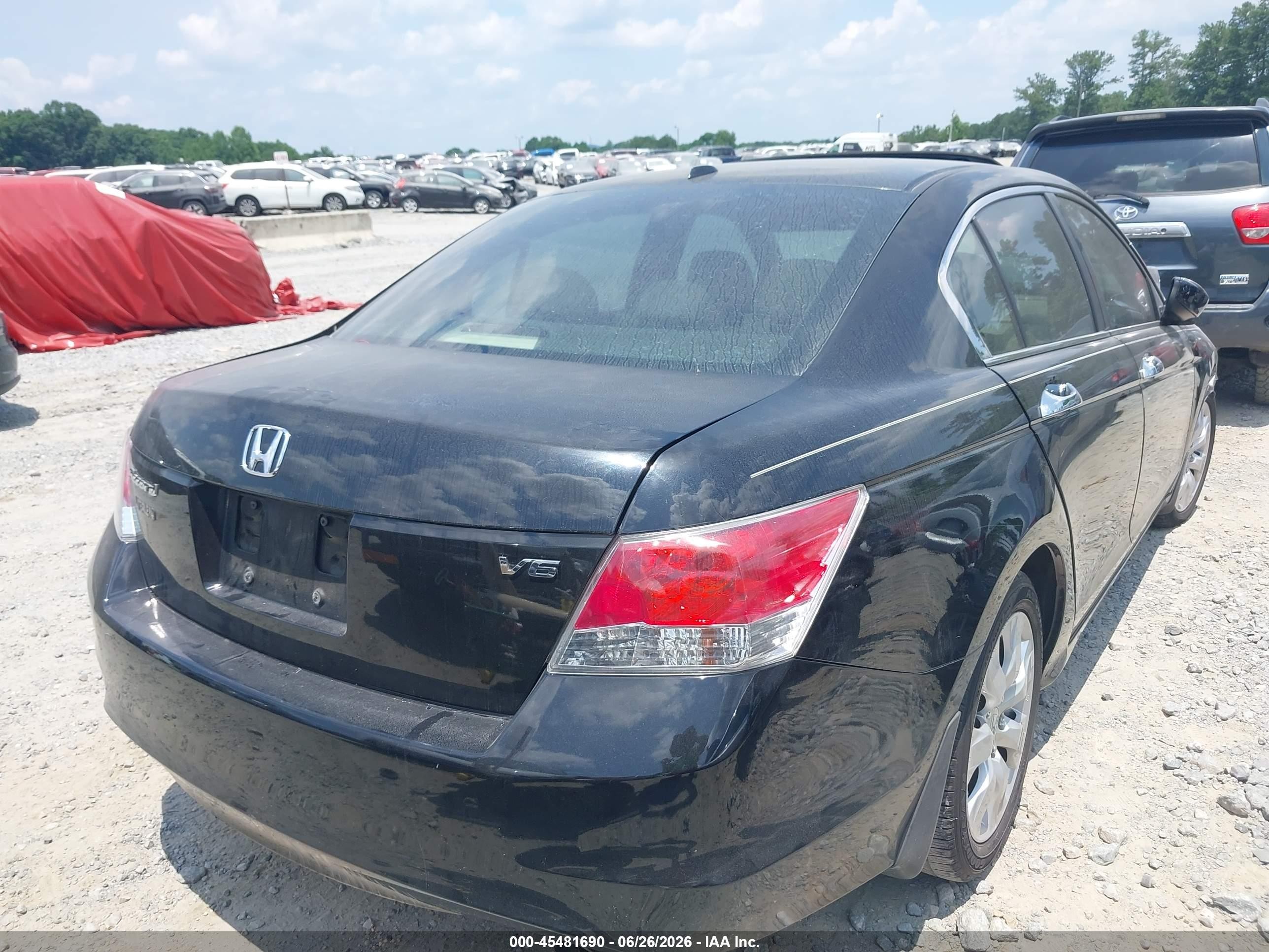 2010 Honda Accord 3.5 Ex-l Черный vin: 1HGCP3F80AA017126