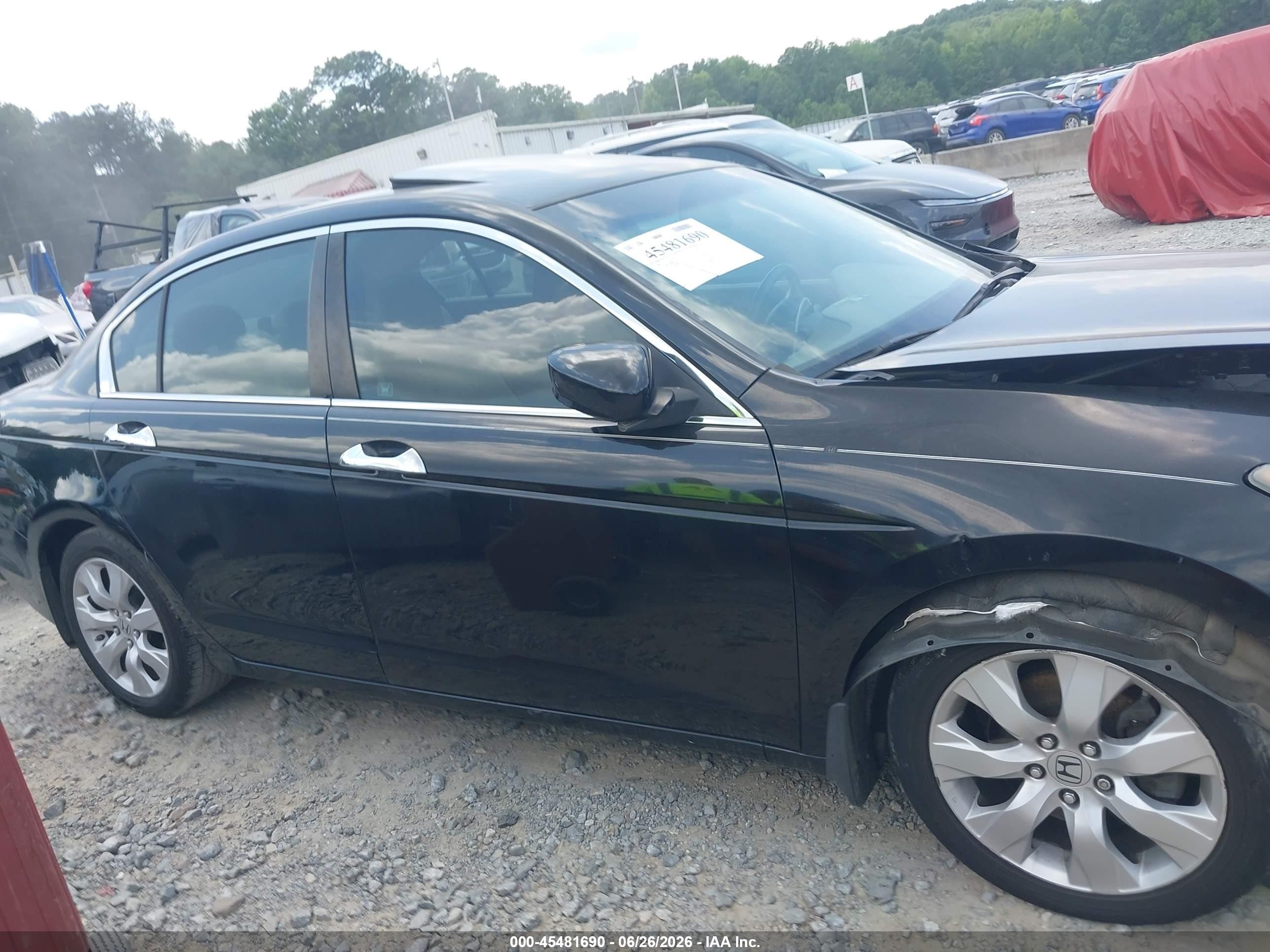 2010 Honda Accord 3.5 Ex-l Черный vin: 1HGCP3F80AA017126