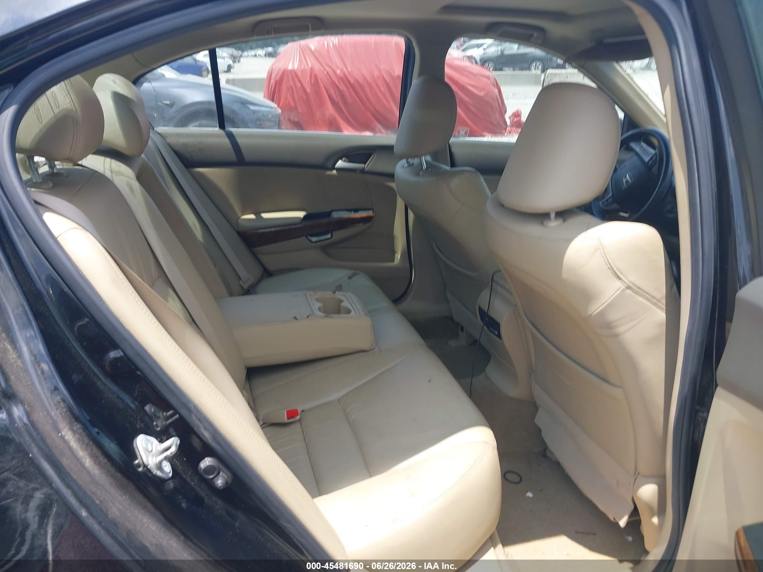 2010 Honda Accord 3.5 Ex-l Черный vin: 1HGCP3F80AA017126