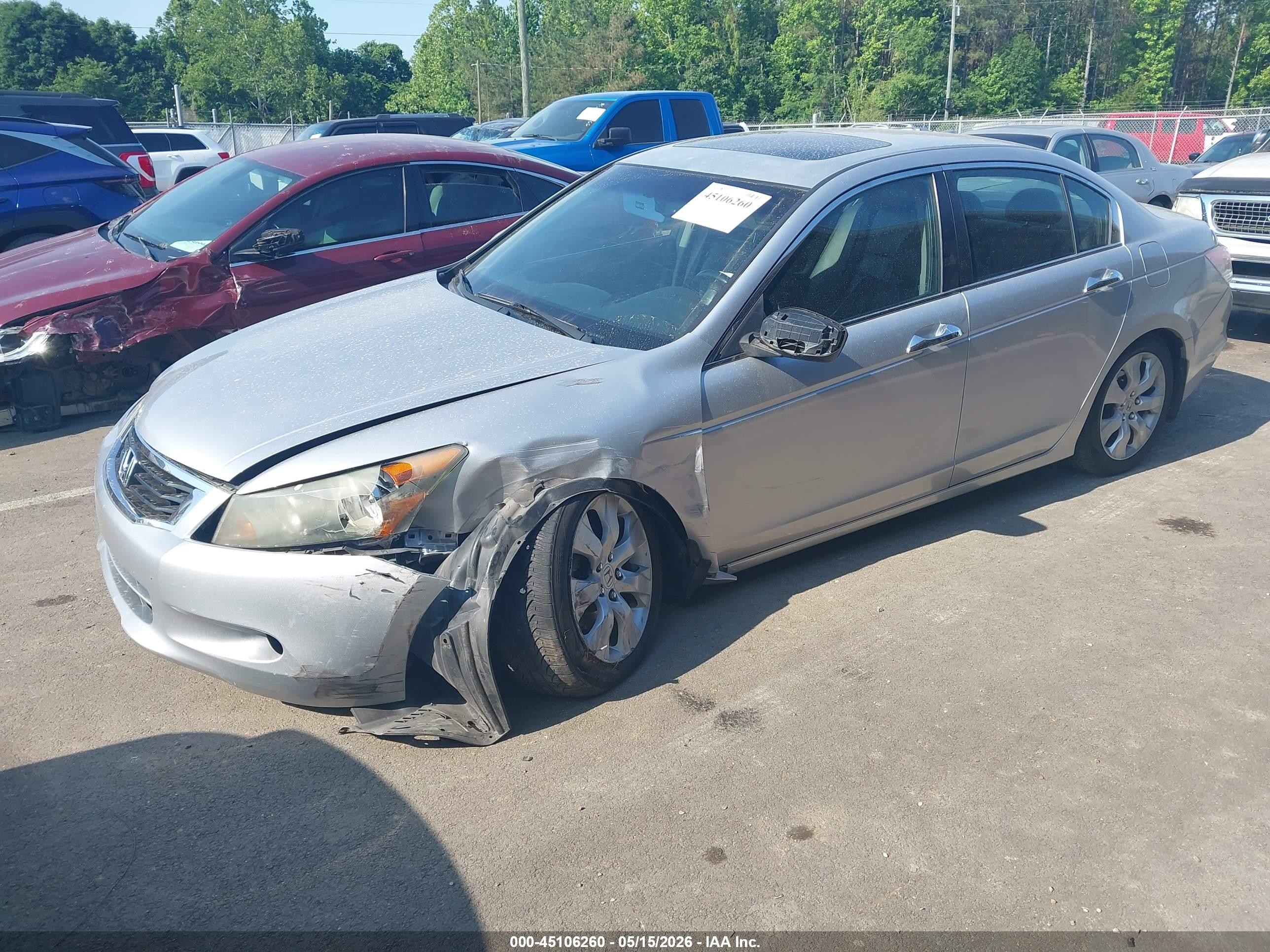2010 Honda Accord 3.5 Ex-l Серебряный vin: 1HGCP3F80AA022598