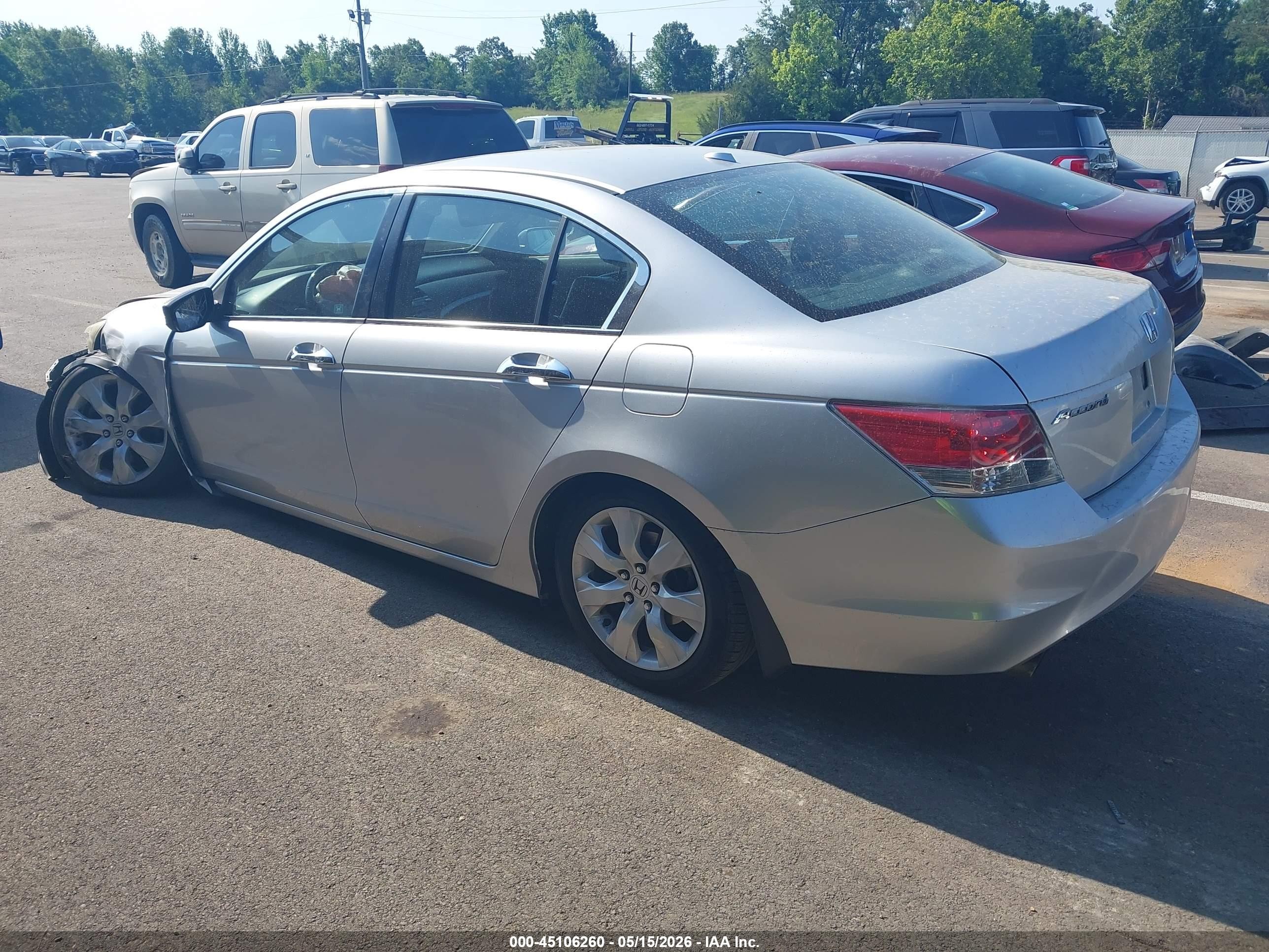 2010 Honda Accord 3.5 Ex-l Серебряный vin: 1HGCP3F80AA022598